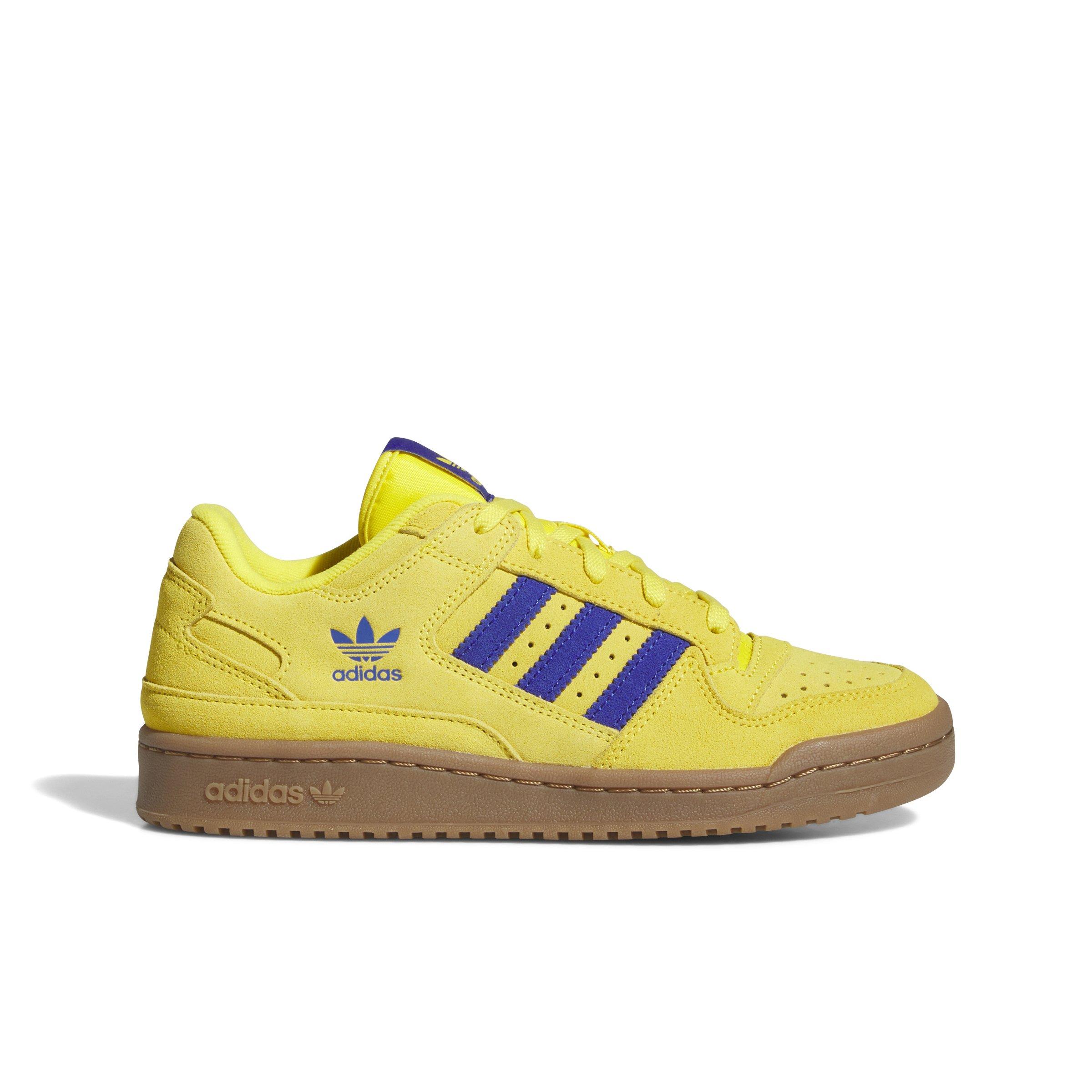 adidas Forum Low CL "Yellow/Semi Lucid Blue/Team Power Red 2" Women's Shoe - YELLOW/BLUE/RED Thumbnail View 1