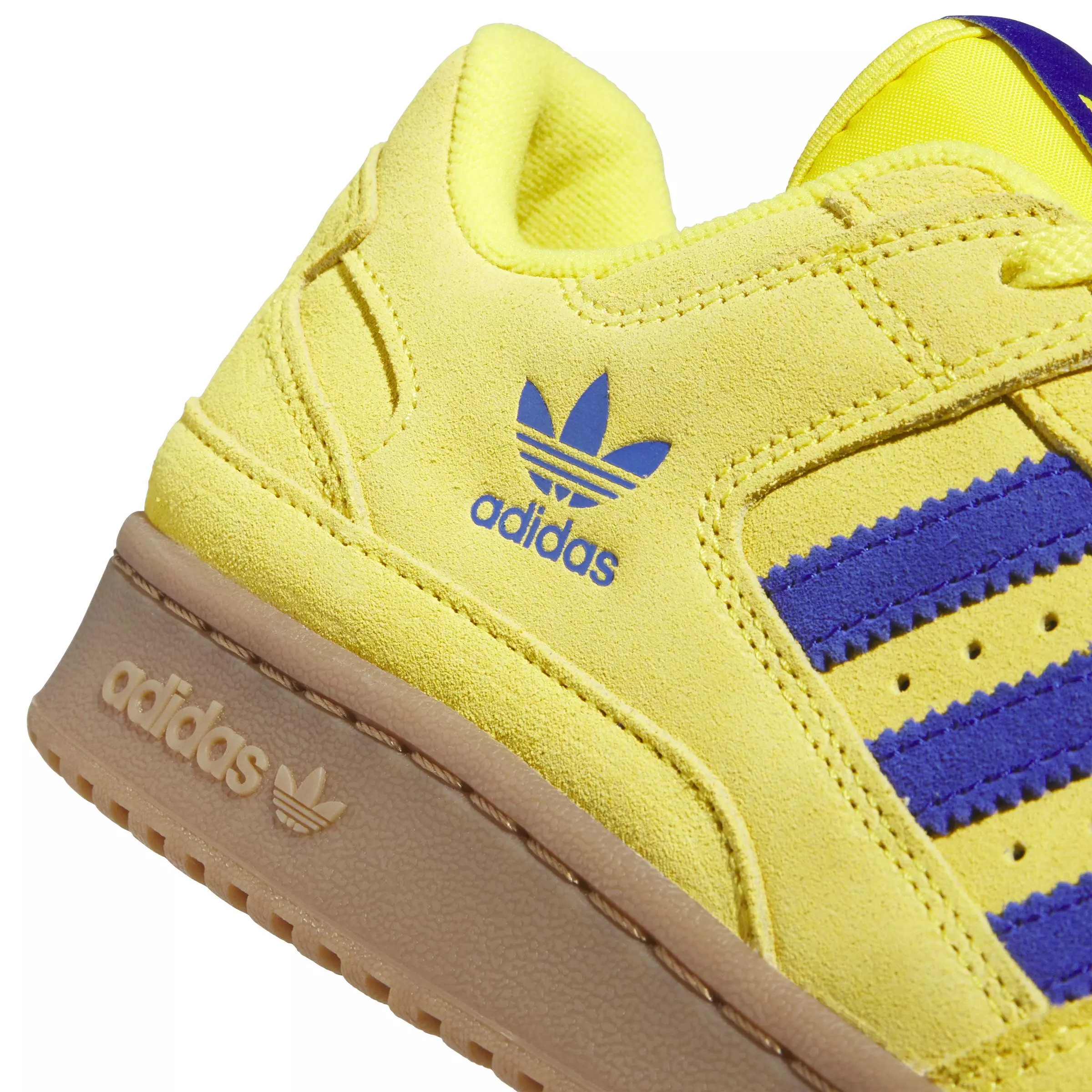 adidas Forum Low CL "Yellow/Semi Lucid Blue/Team Power Red 2" Women's Shoe - YELLOW/BLUE/RED
