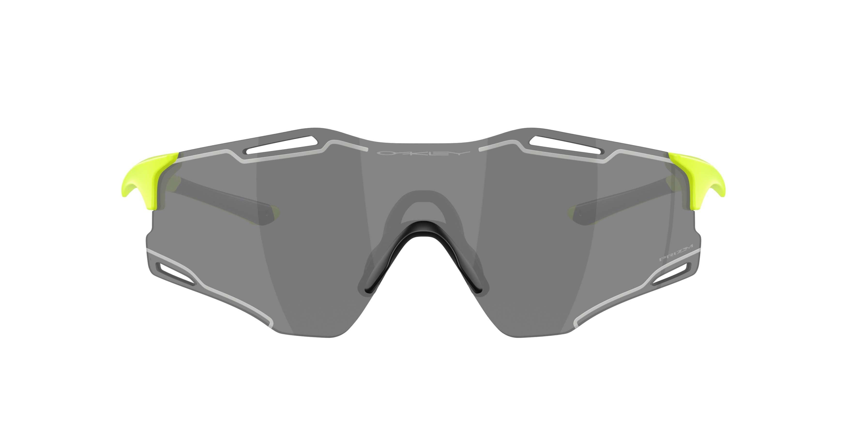 Oakley Cyber Zero Prizm Black Sunglasses - Matte Retina Burn - NEON GREEN