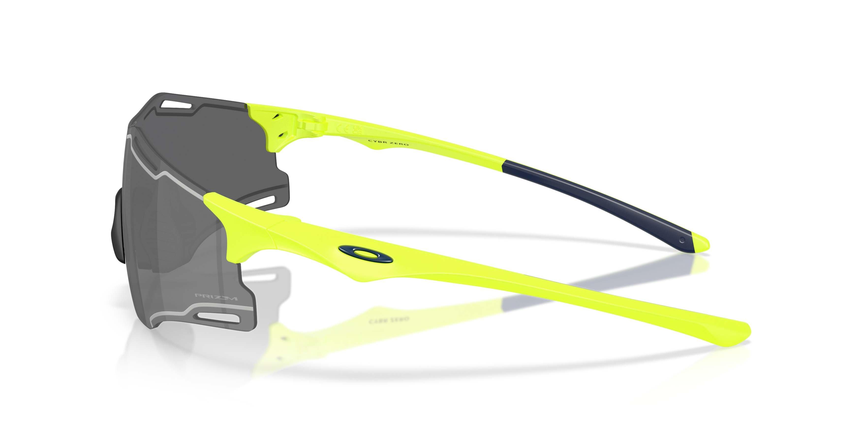Oakley Cyber Zero Prizm Black Sunglasses - Matte Retina Burn - NEON GREEN