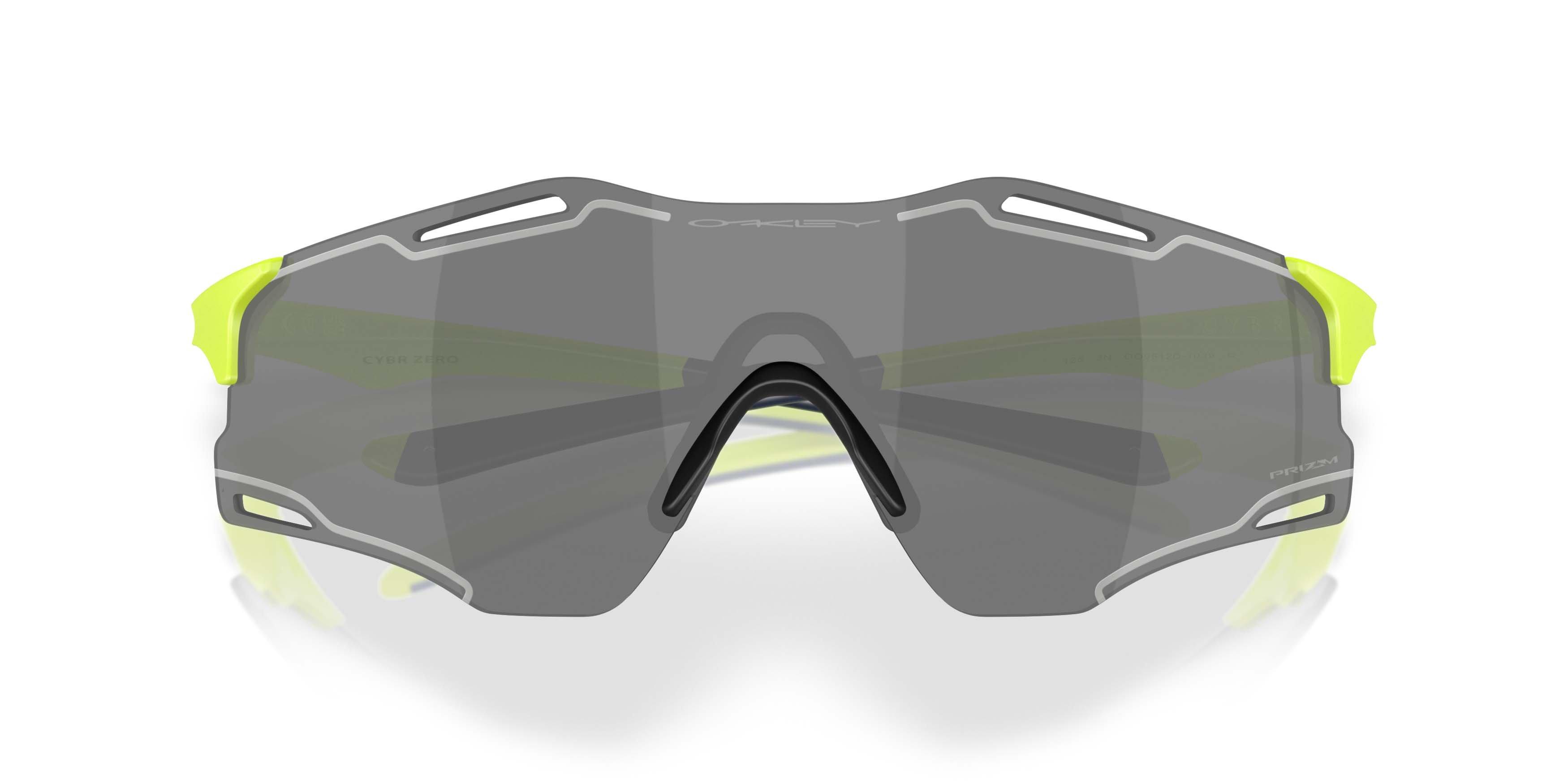 Oakley Cyber Zero Prizm Black Sunglasses - Matte Retina Burn - NEON GREEN