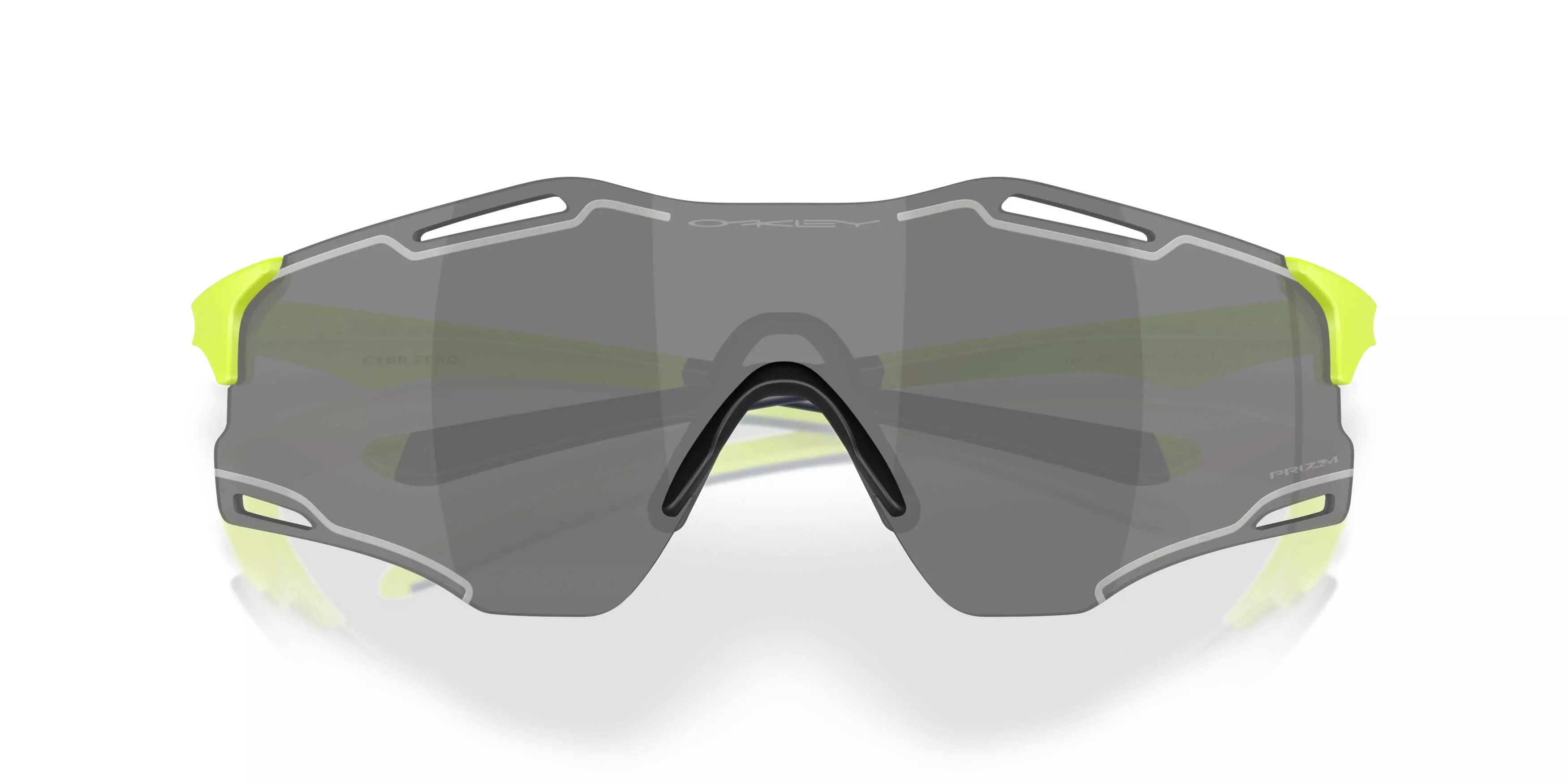 Oakley Cyber Zero Prizm Black Sunglasses - Matte Retina Burn - NEON GREEN
