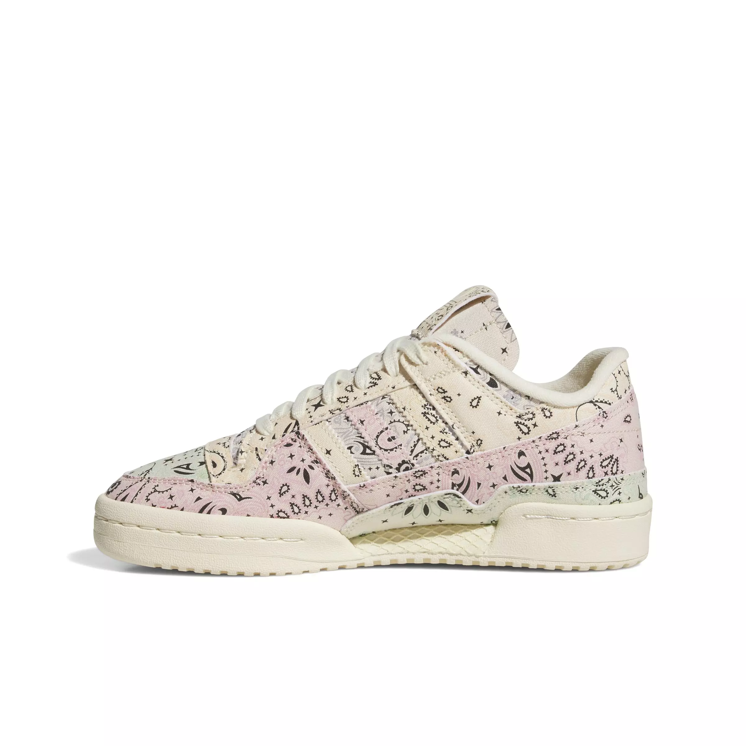 adidas Forum 84 Low CL "Warm Vanilla/Collegiate Gold/Ambient Blush" Women's Shoe - VANILLA/GOLD/BLUSH