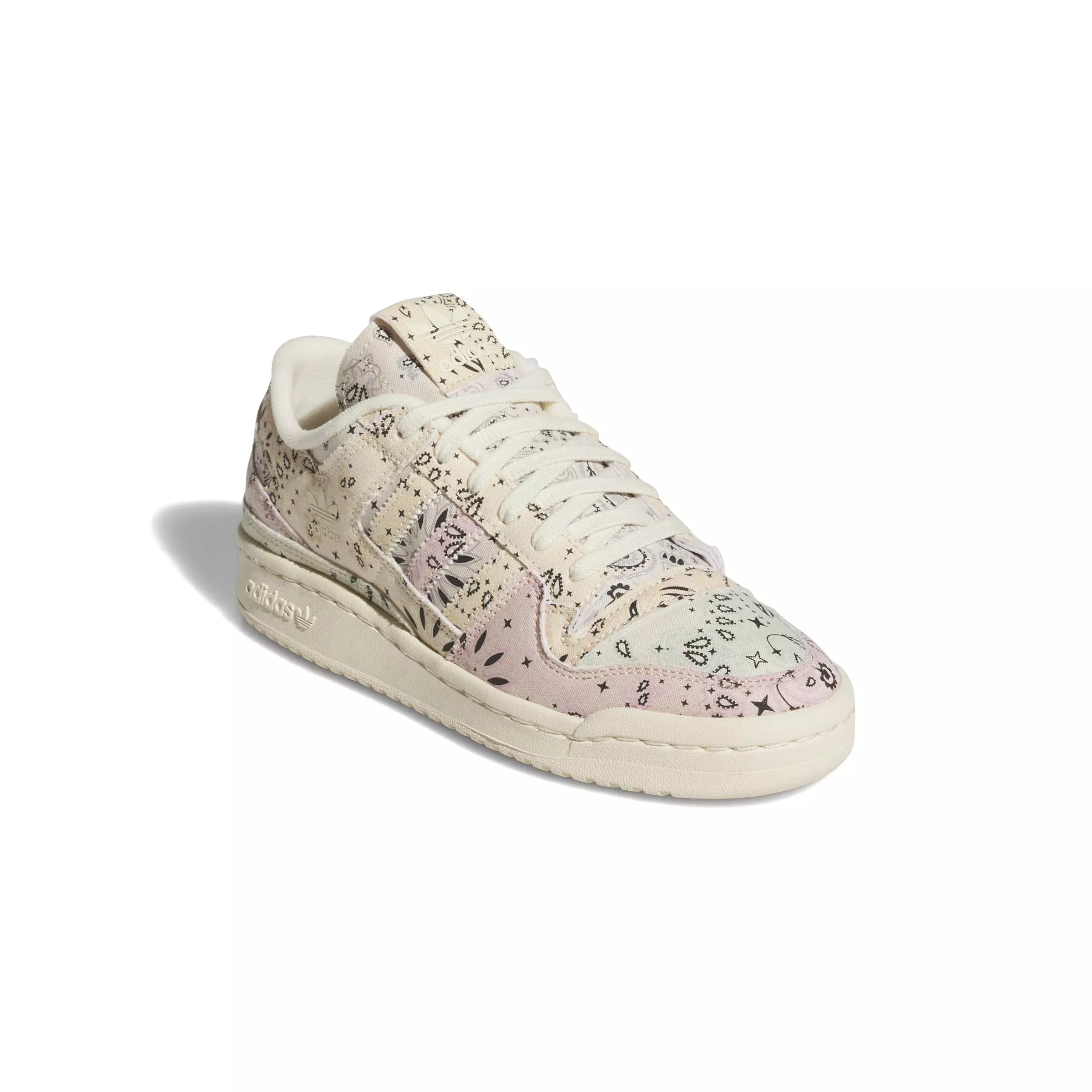 adidas Forum 84 Low CL "Warm Vanilla/Collegiate Gold/Ambient Blush" Women's Shoe - VANILLA/GOLD/BLUSH