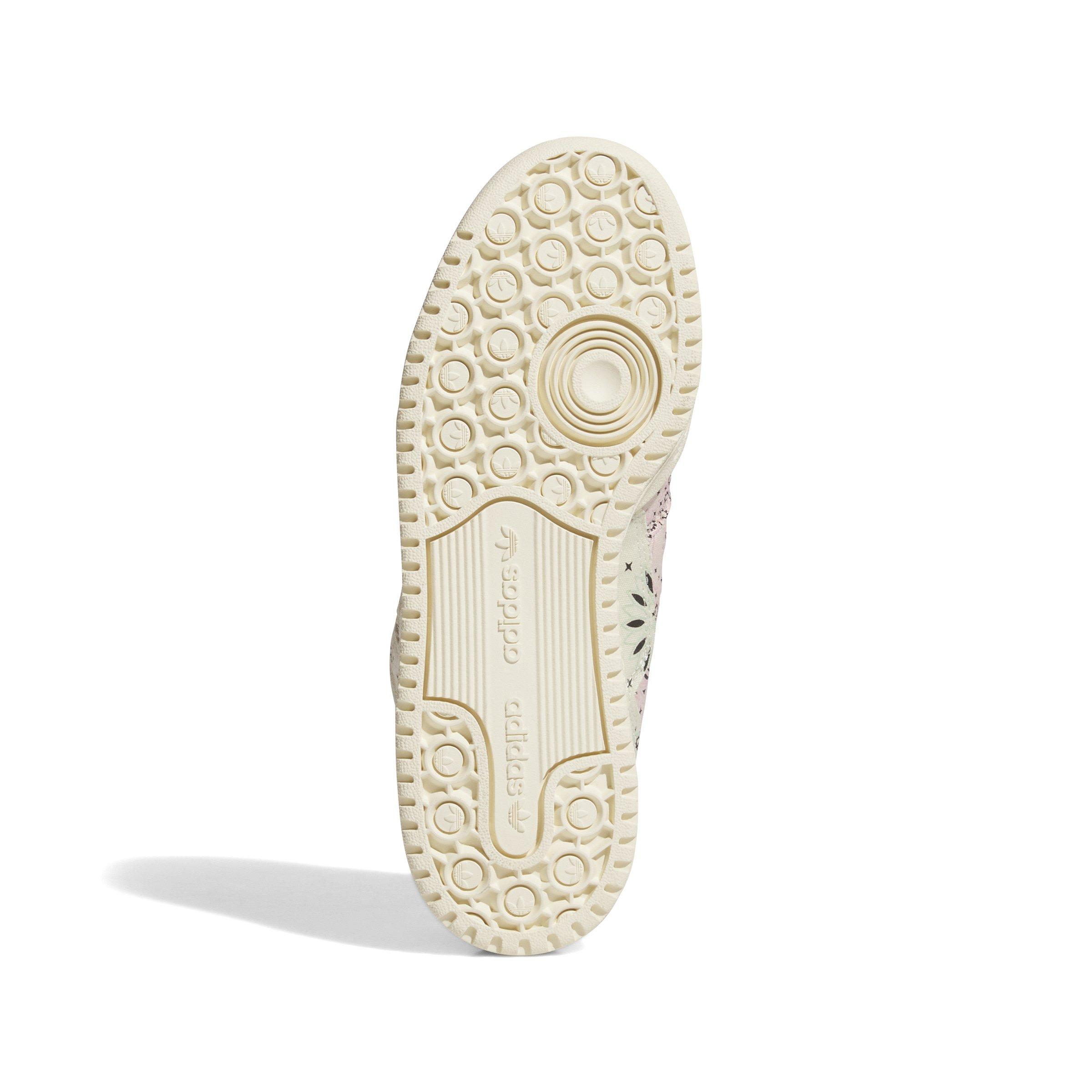 adidas Forum 84 Low CL "Warm Vanilla/Collegiate Gold/Ambient Blush" Women's Shoe - VANILLA/GOLD/BLUSH Thumbnail View 8