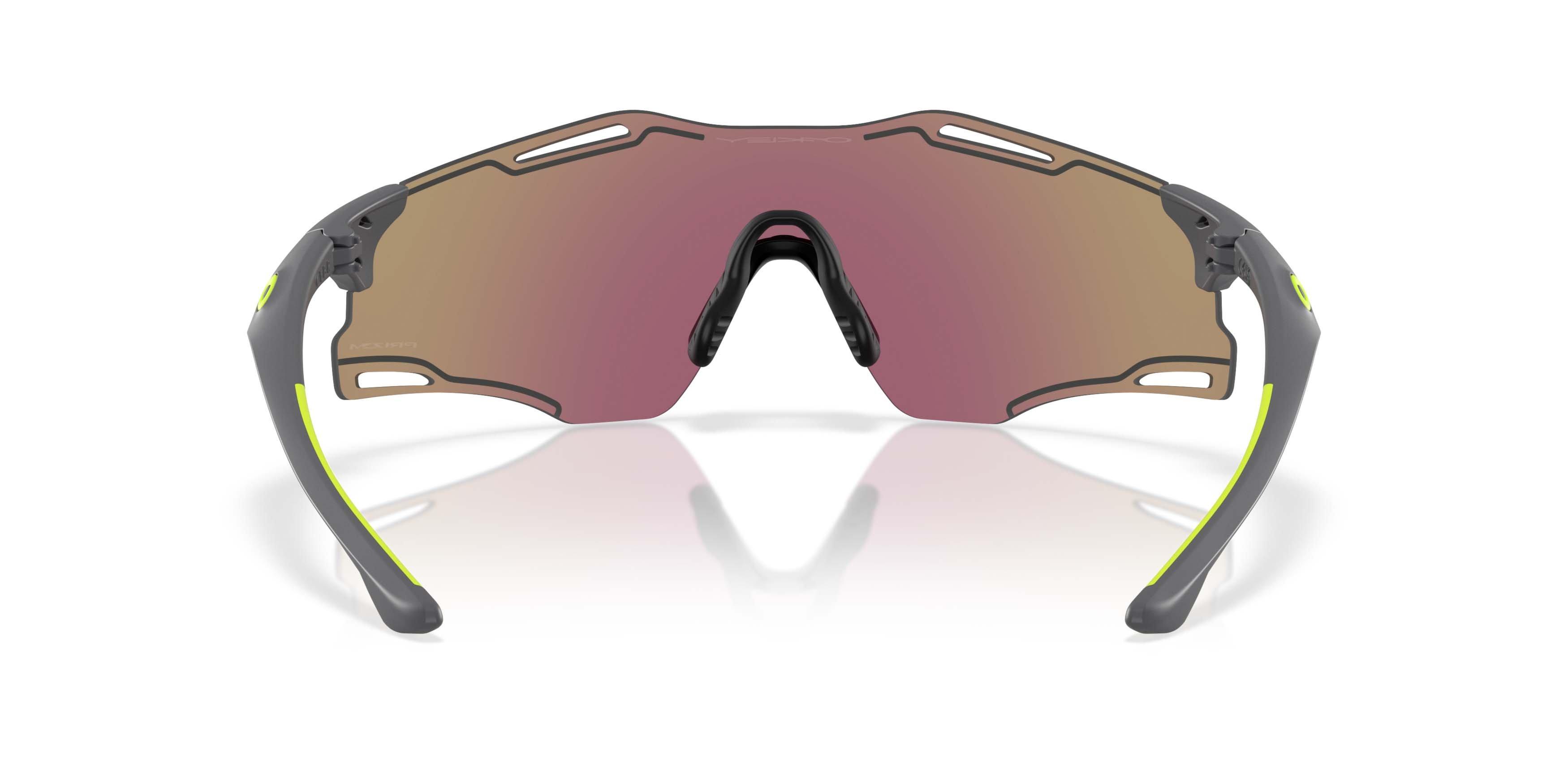 Oakley Cyber Zero Prizm Sapphire Sunglasses - Matte Carbon - GREY/BLUE