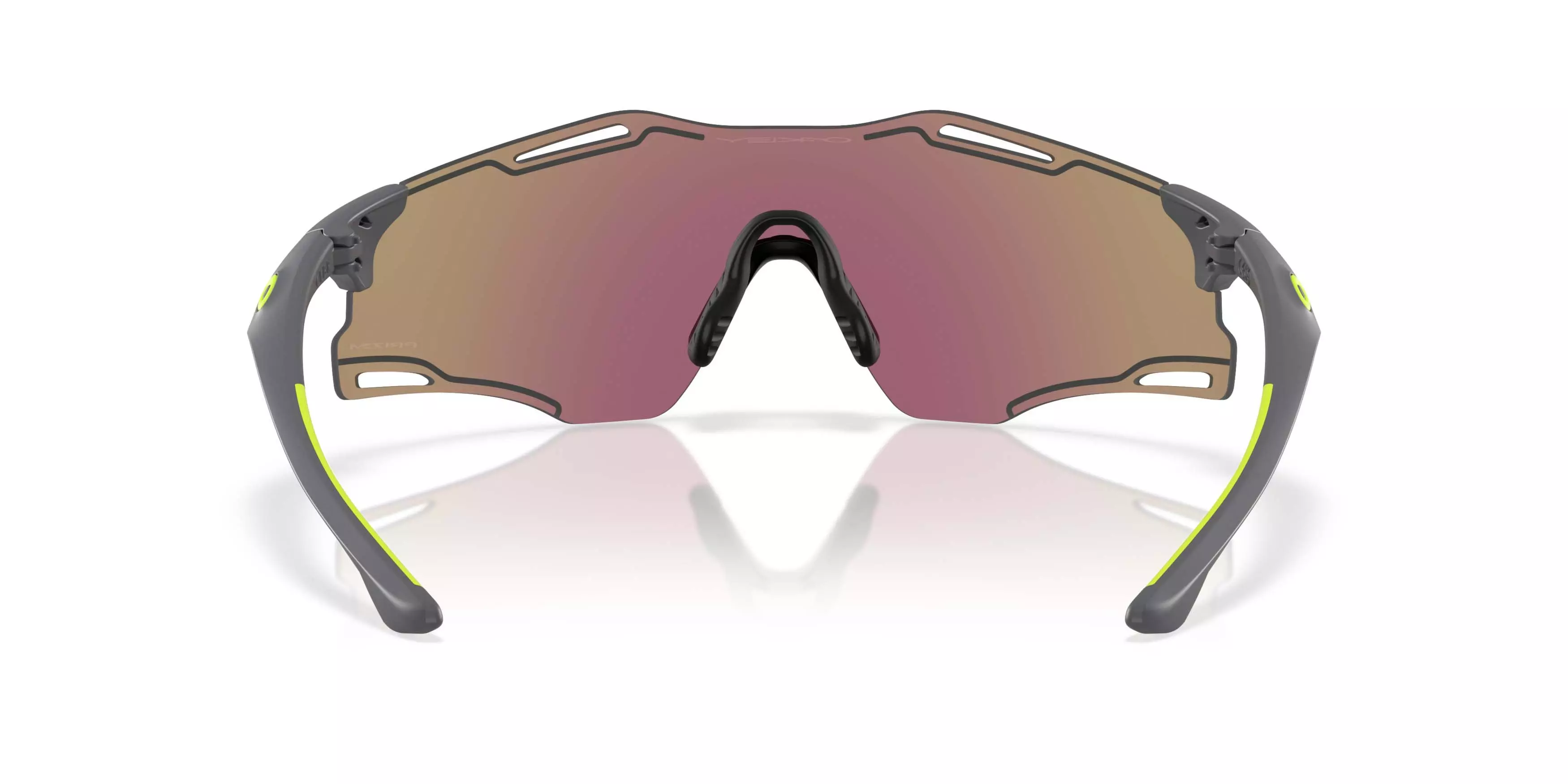 Oakley Cyber Zero Prizm Sapphire Sunglasses - Matte Carbon - GREY/BLUE
