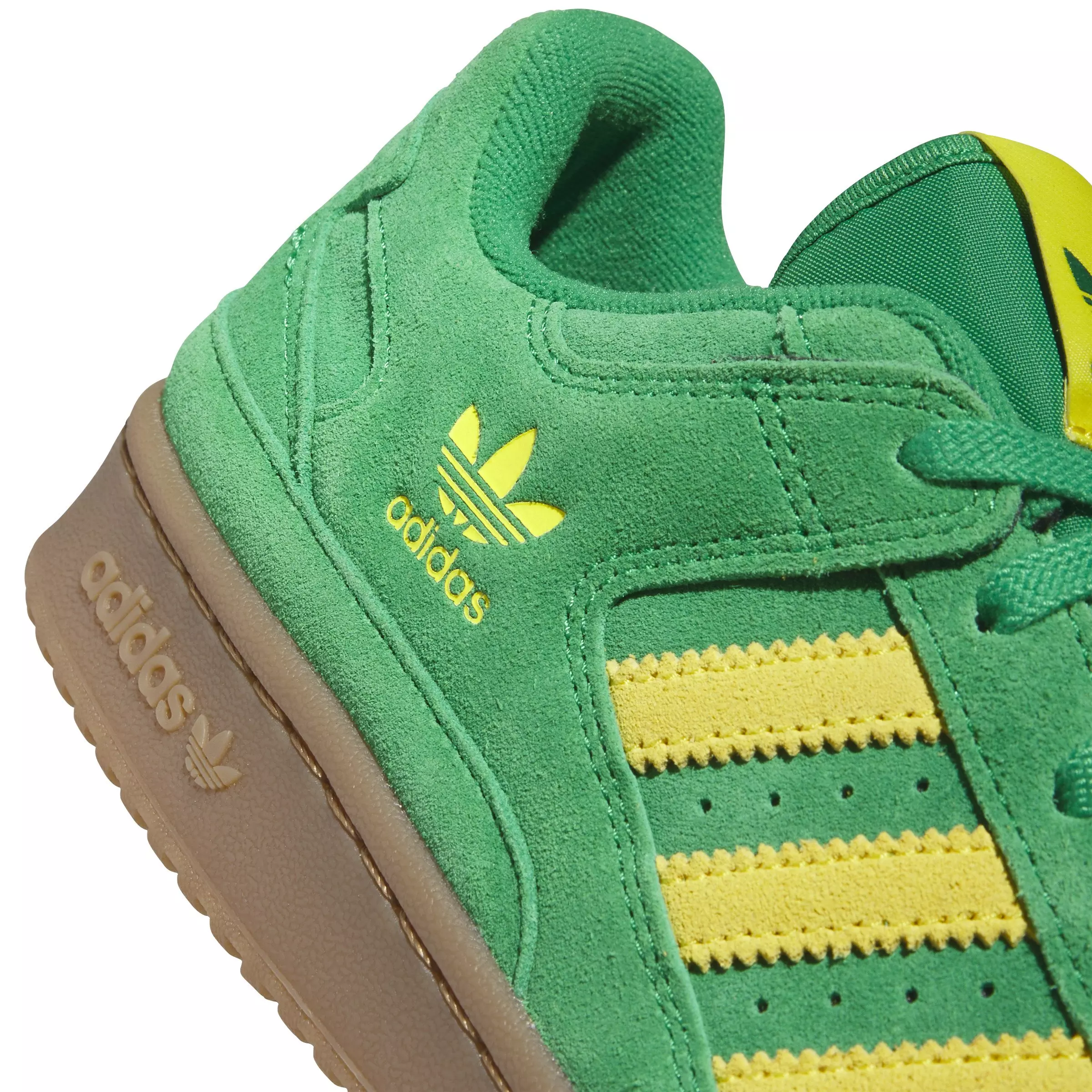 adidas Forum Low CL "Green/Yellow/Semi Lucid Blue" Women's Shoe - GREEN/YELLOW/BLUE