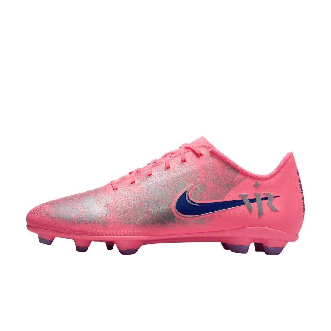 Nike Mercurial Vapor 16 Club "Vini Jr." MG Low-Top "Sunset Pulse/Old Royal" Men's Soccer Cleat - PINK/PURPLE Thumbnail View 2