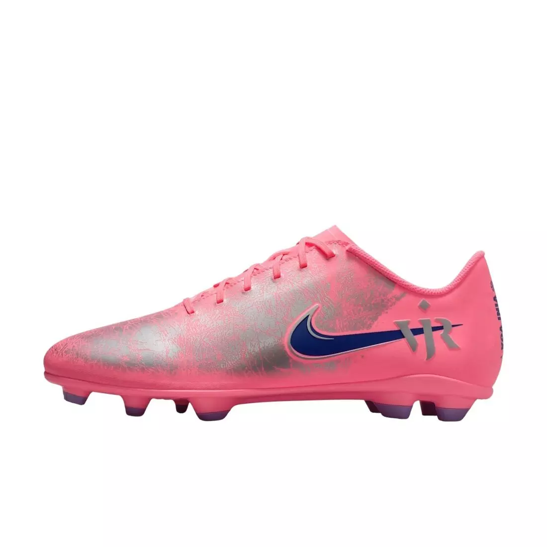 Nike Mercurial Vapor 16 Club "Vini Jr." MG Low-Top "Sunset Pulse/Old Royal" Men's Soccer Cleat - PINK/PURPLE