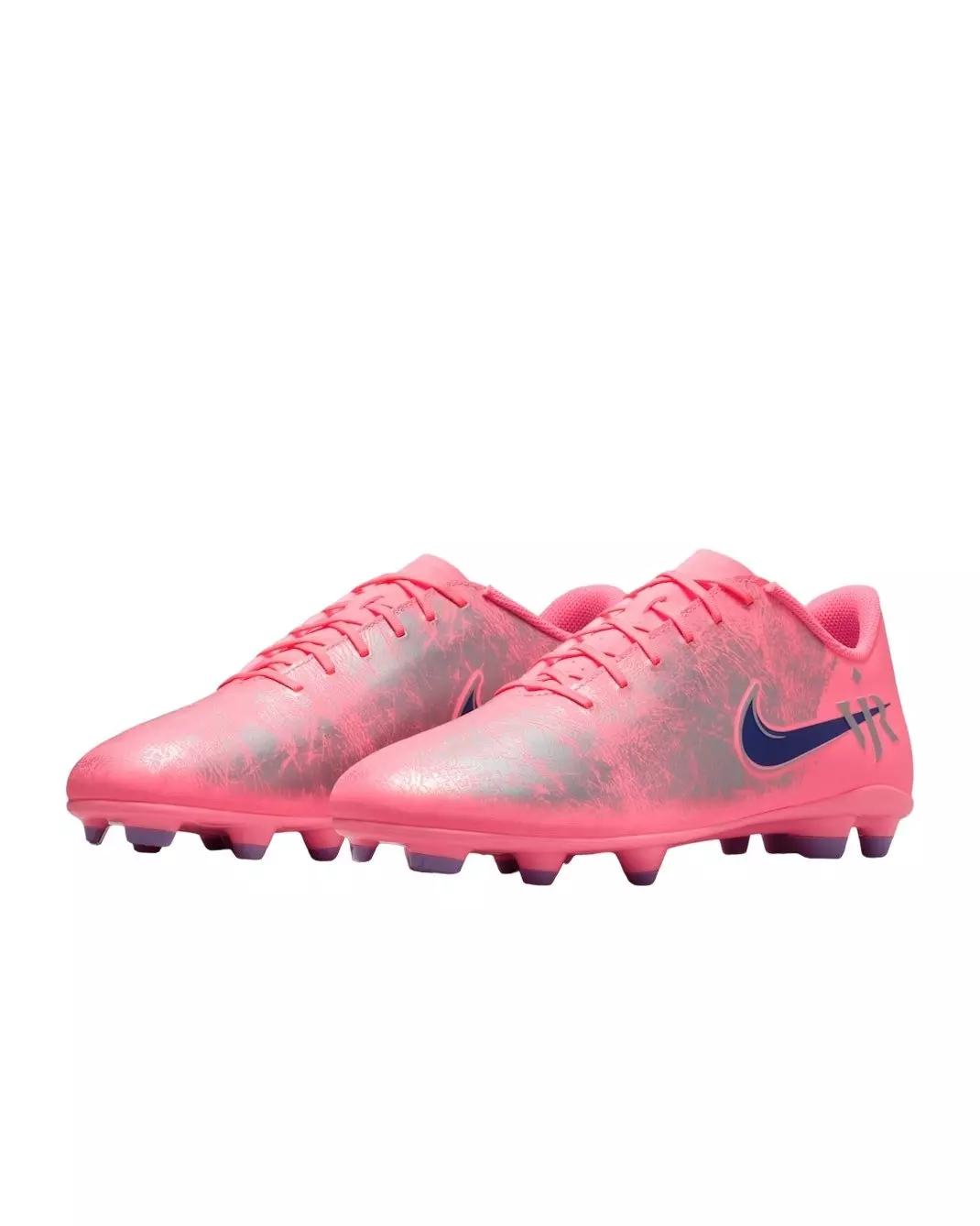 Nike Mercurial Vapor 16 Club "Vini Jr." MG Low-Top "Sunset Pulse/Old Royal" Men's Soccer Cleat - PINK/PURPLE