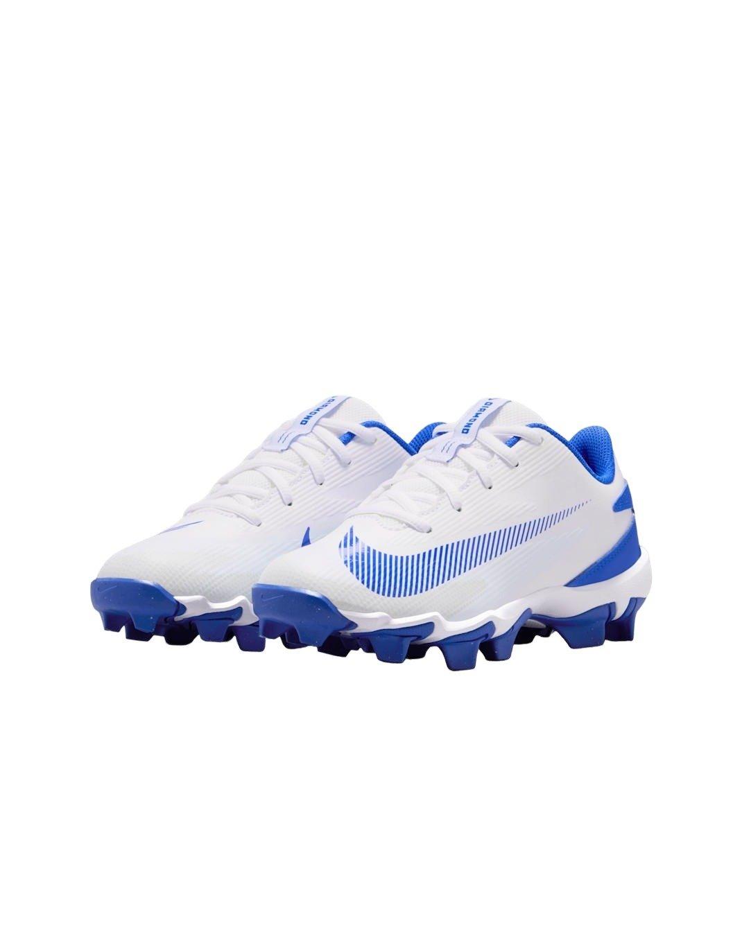 Nike Diamond Clutch Grade School Boys' "White/Old Royal/Phantom/Hyper Royal" Baseball Cleat