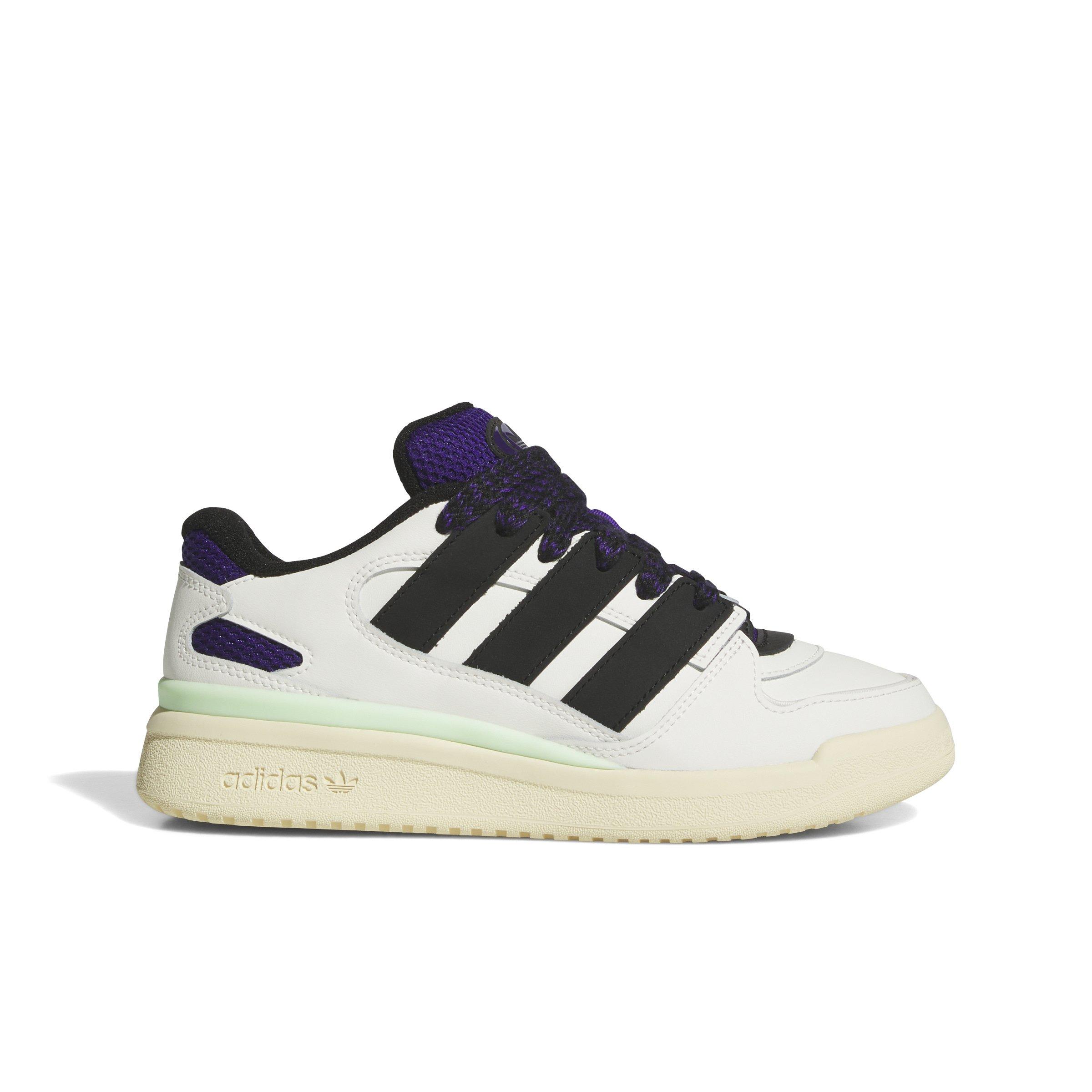 adidas Forum2000 "Off White/Core Black/Collegiate Purple" Women's Shoe - OFF WHITE/BLACK/PURPLE Thumbnail View 1