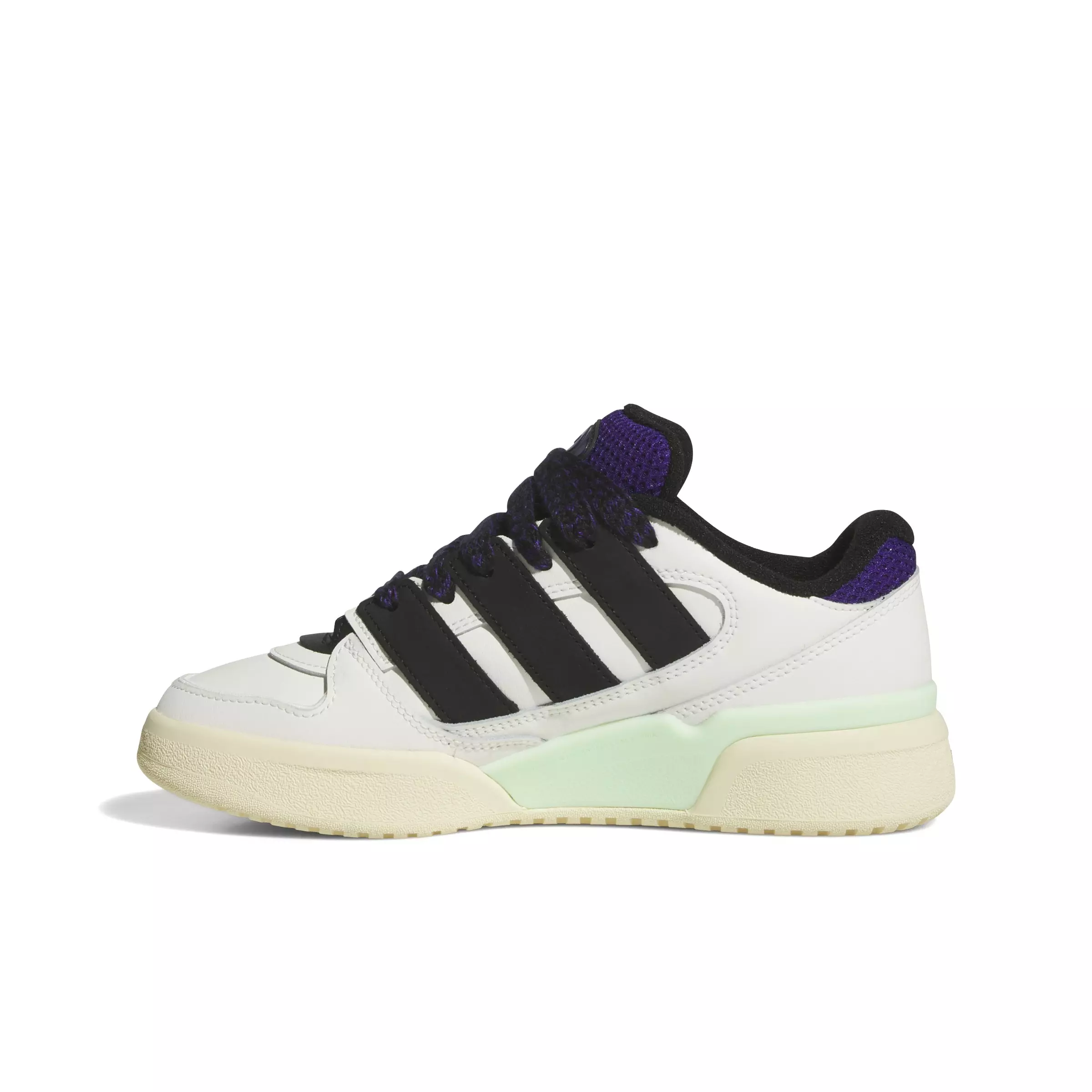 adidas Forum2000 "Off White/Core Black/Collegiate Purple" Women's Shoe - OFF WHITE/BLACK/PURPLE