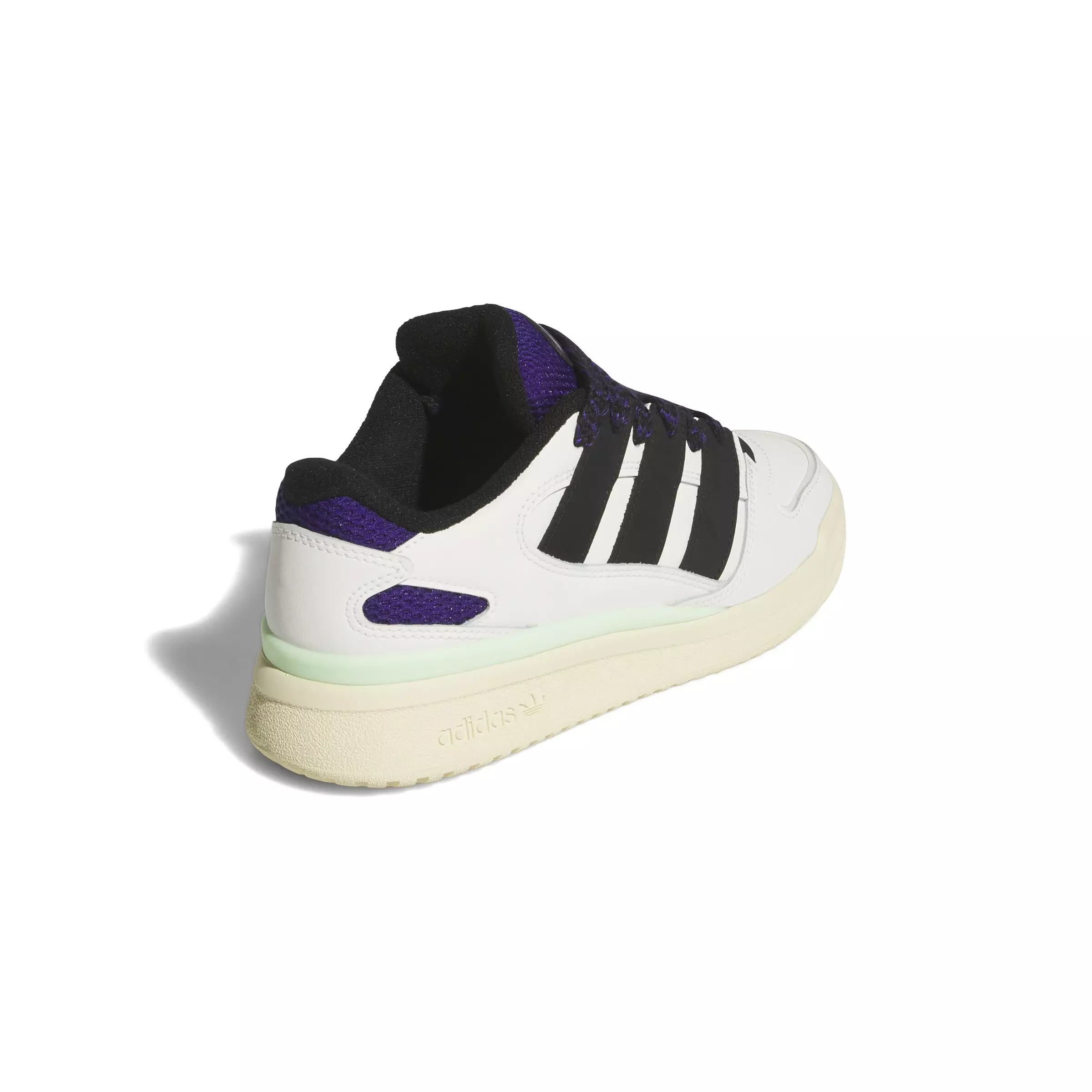 adidas Forum2000 "Off White/Core Black/Collegiate Purple" Women's Shoe - OFF WHITE/BLACK/PURPLE