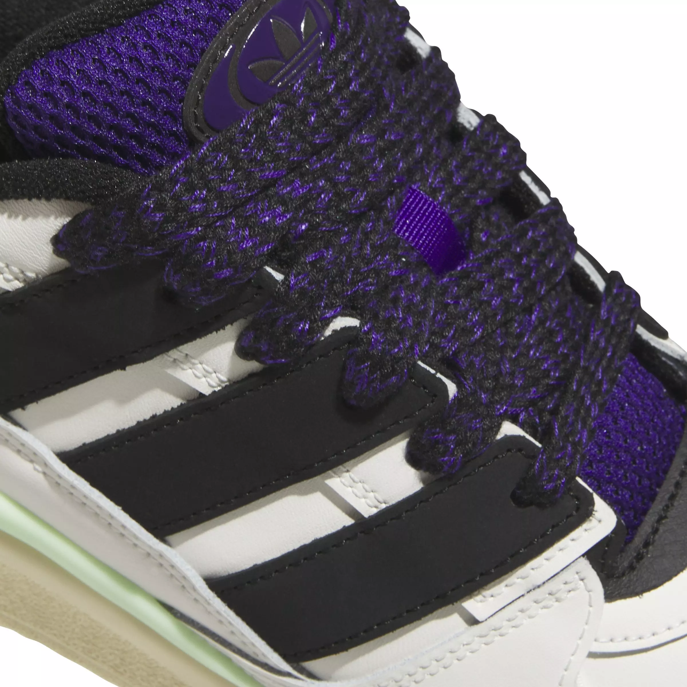 adidas Forum2000 "Off White/Core Black/Collegiate Purple" Women's Shoe - OFF WHITE/BLACK/PURPLE