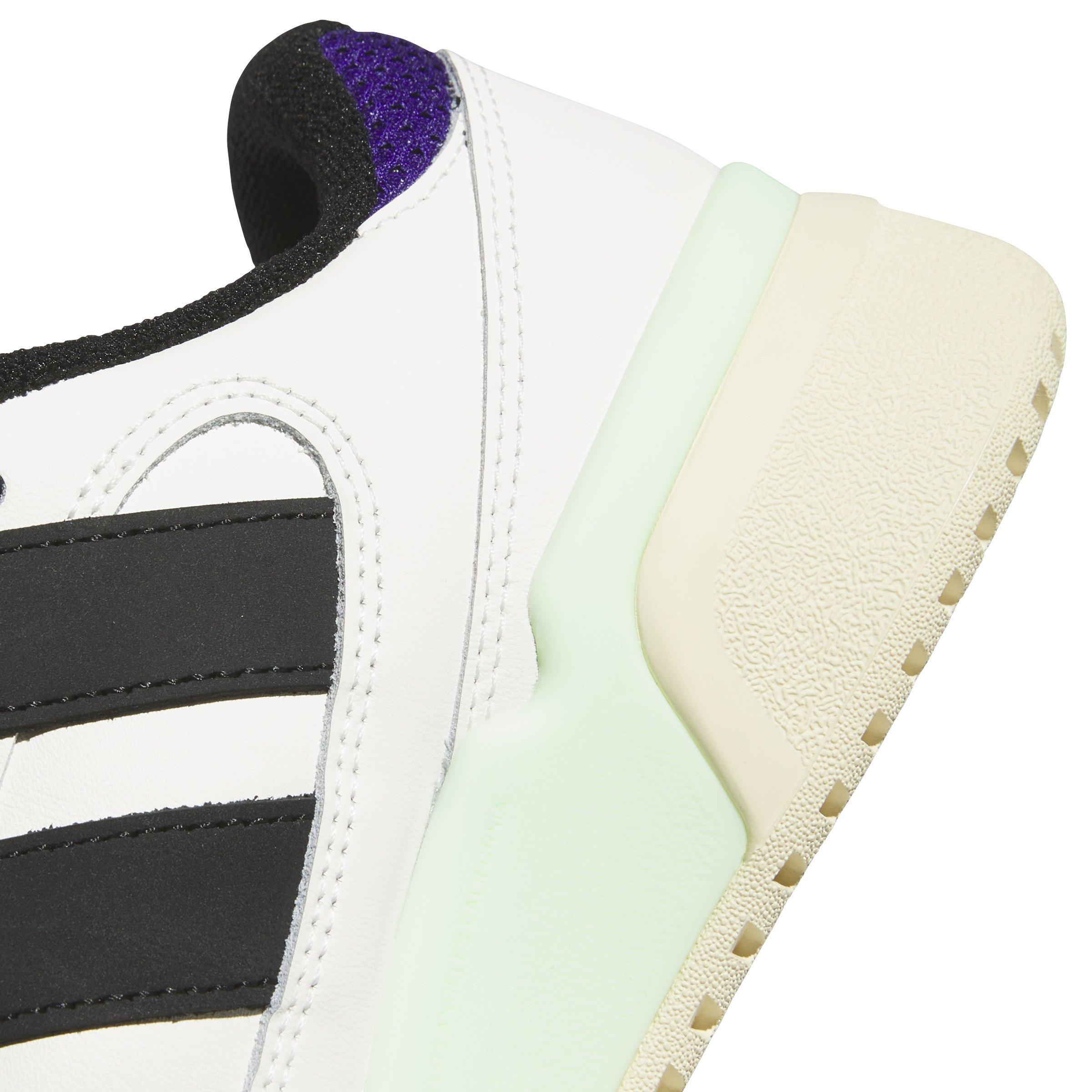 adidas Forum2000 "Off White/Core Black/Collegiate Purple" Women's Shoe - OFF WHITE/BLACK/PURPLE Thumbnail View 8