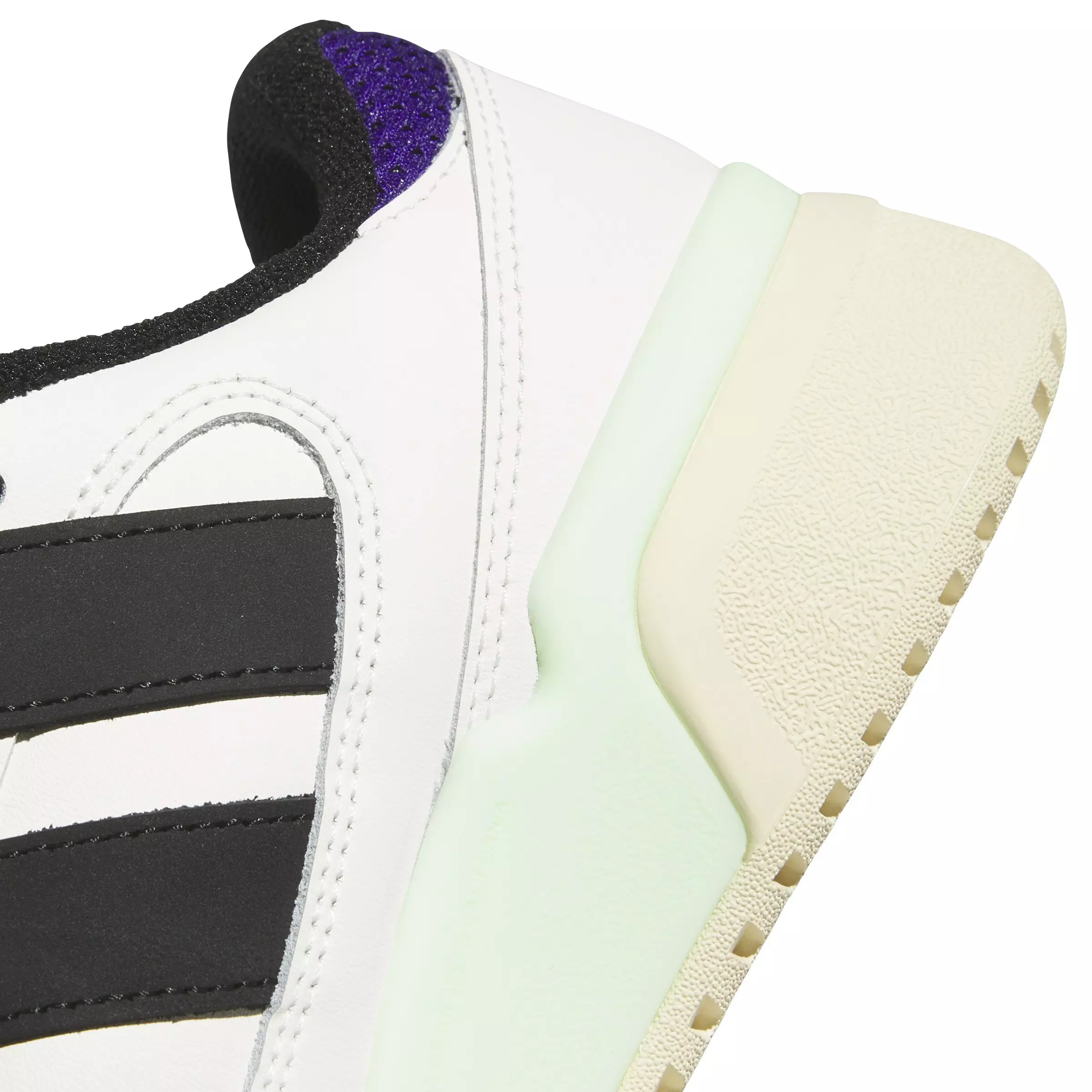 adidas Forum2000 "Off White/Core Black/Collegiate Purple" Women's Shoe - OFF WHITE/BLACK/PURPLE