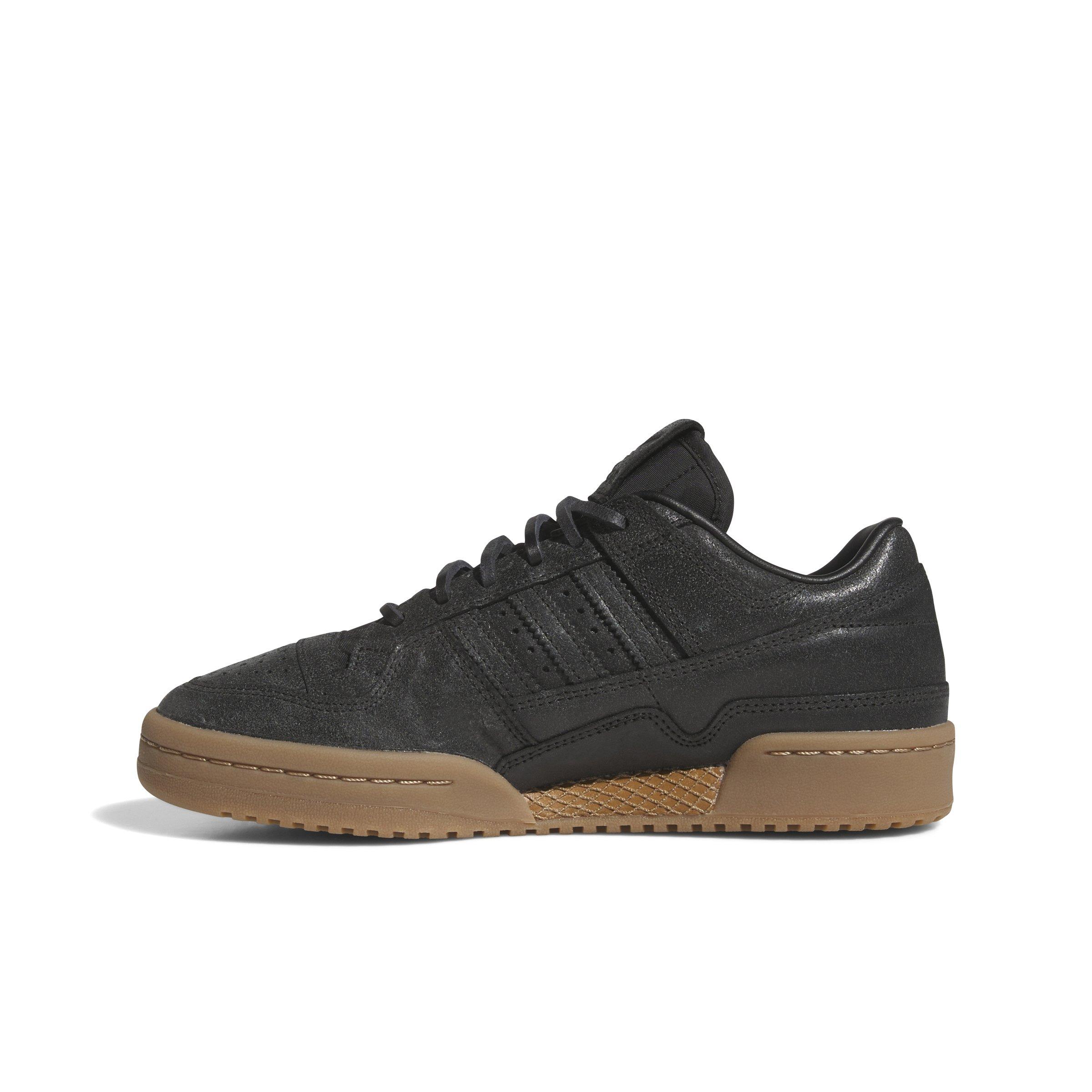 adidas Forum 84 Low CL "Core Black/Core Black/Gum M2" Women's Shoe - BLACK/BLACK/GUM Thumbnail View 2
