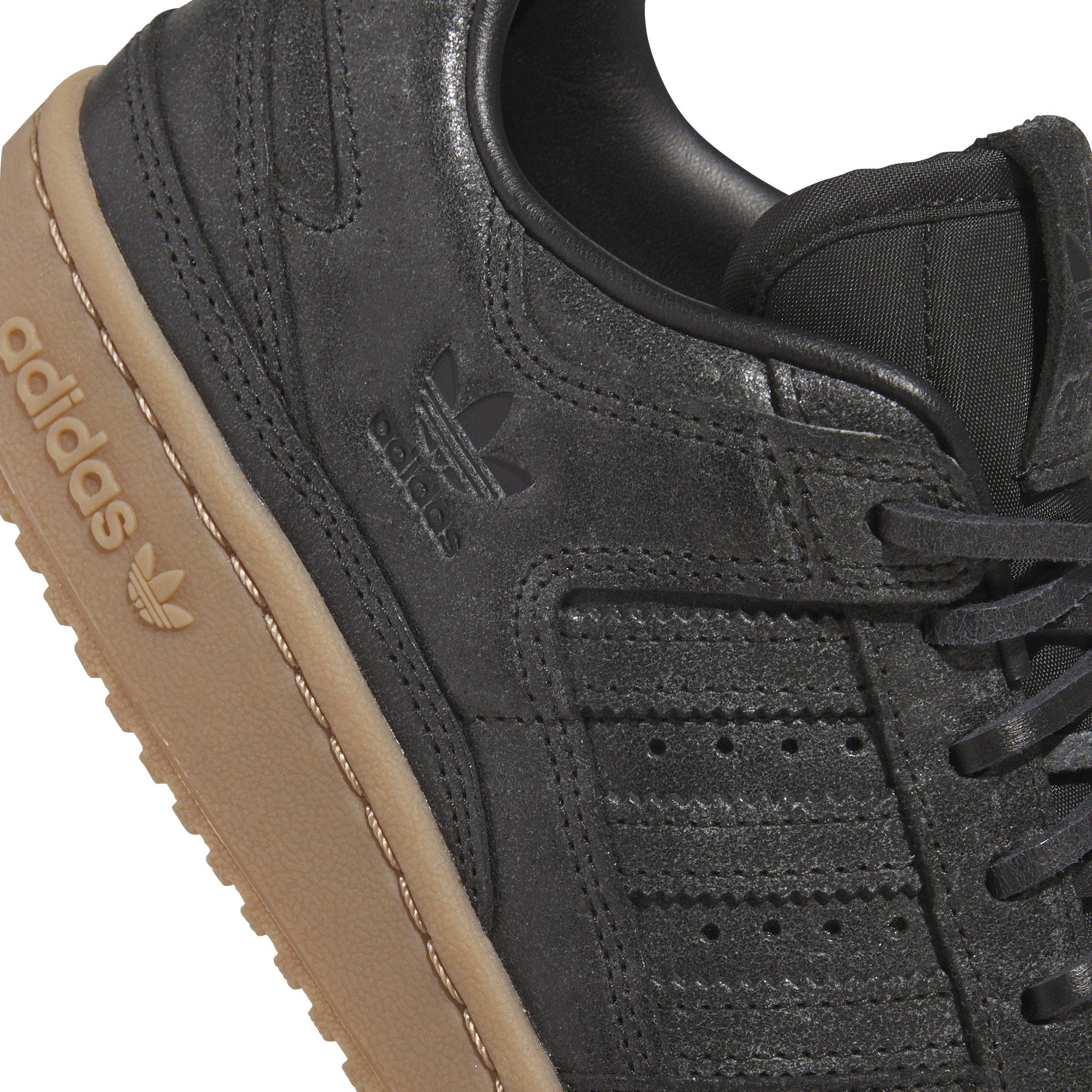 adidas Forum 84 Low CL "Core Black/Core Black/Gum M2" Women's Shoe - BLACK/BLACK/GUM Thumbnail View 7