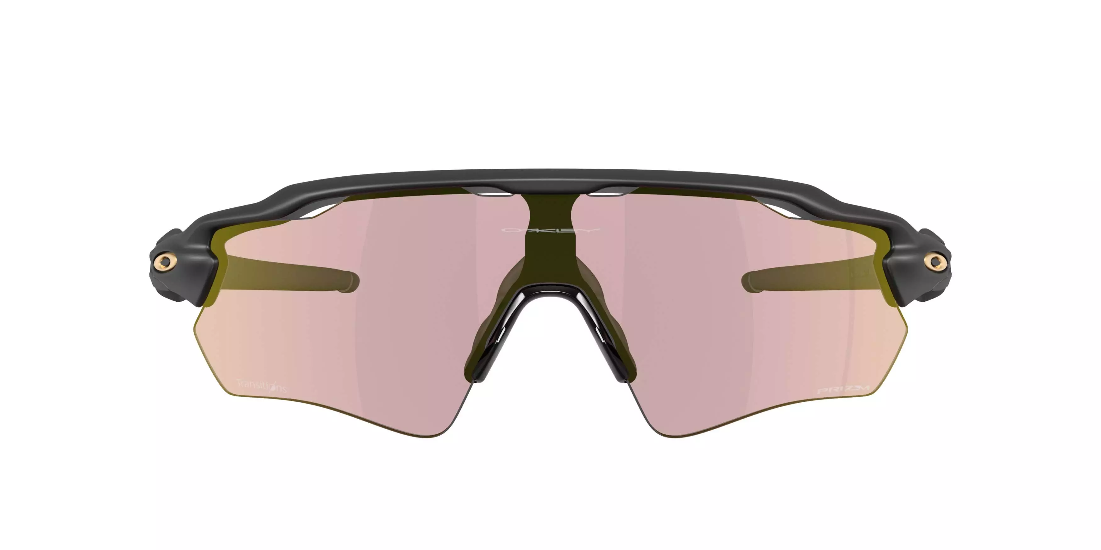 Oakley Radar EV Path Prizm Pyrite Transitions Sunglasses - Matte Black - BLACK