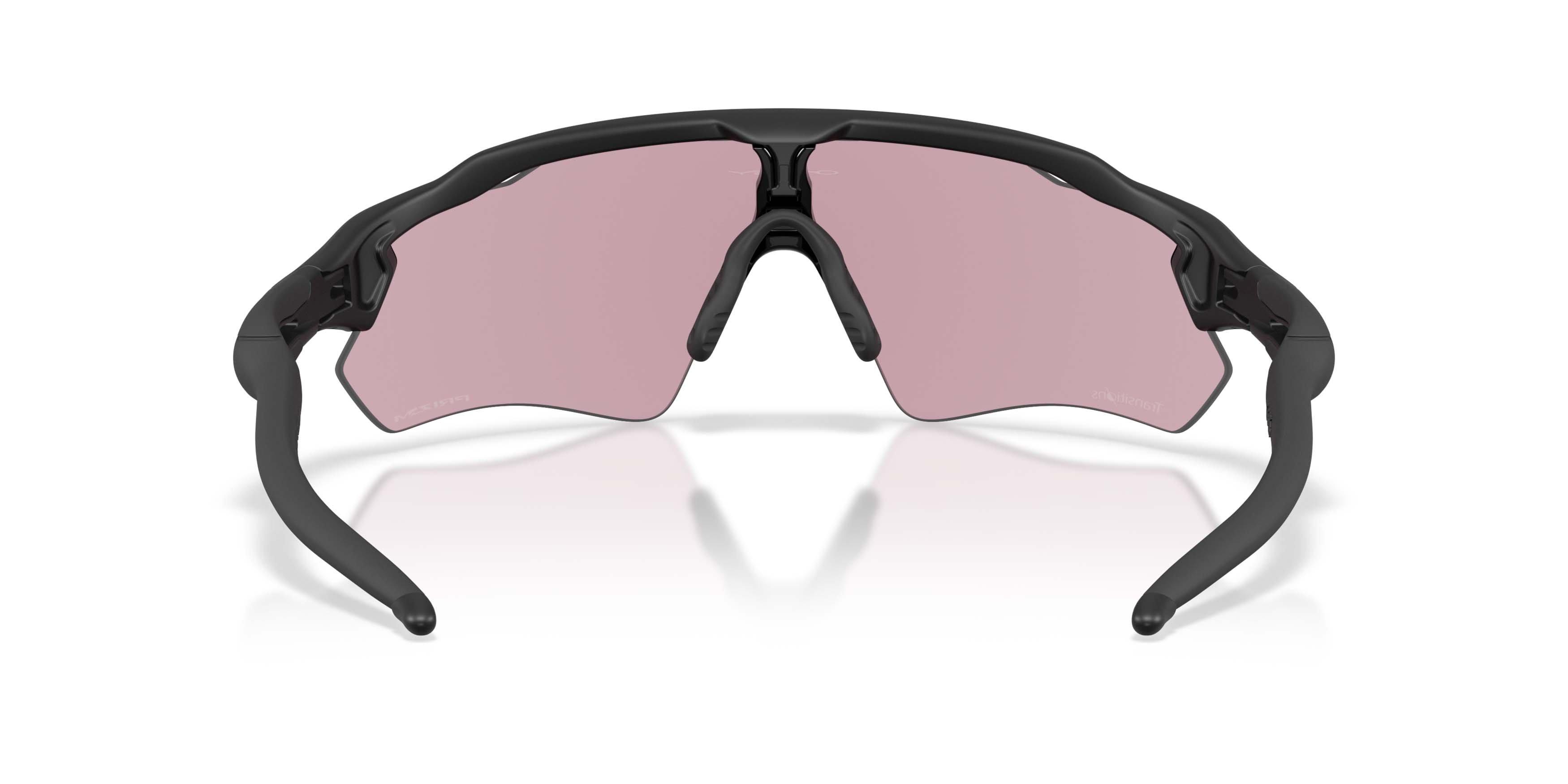 Oakley Radar EV Path Prizm Pyrite Transitions Sunglasses - Matte Black - BLACK