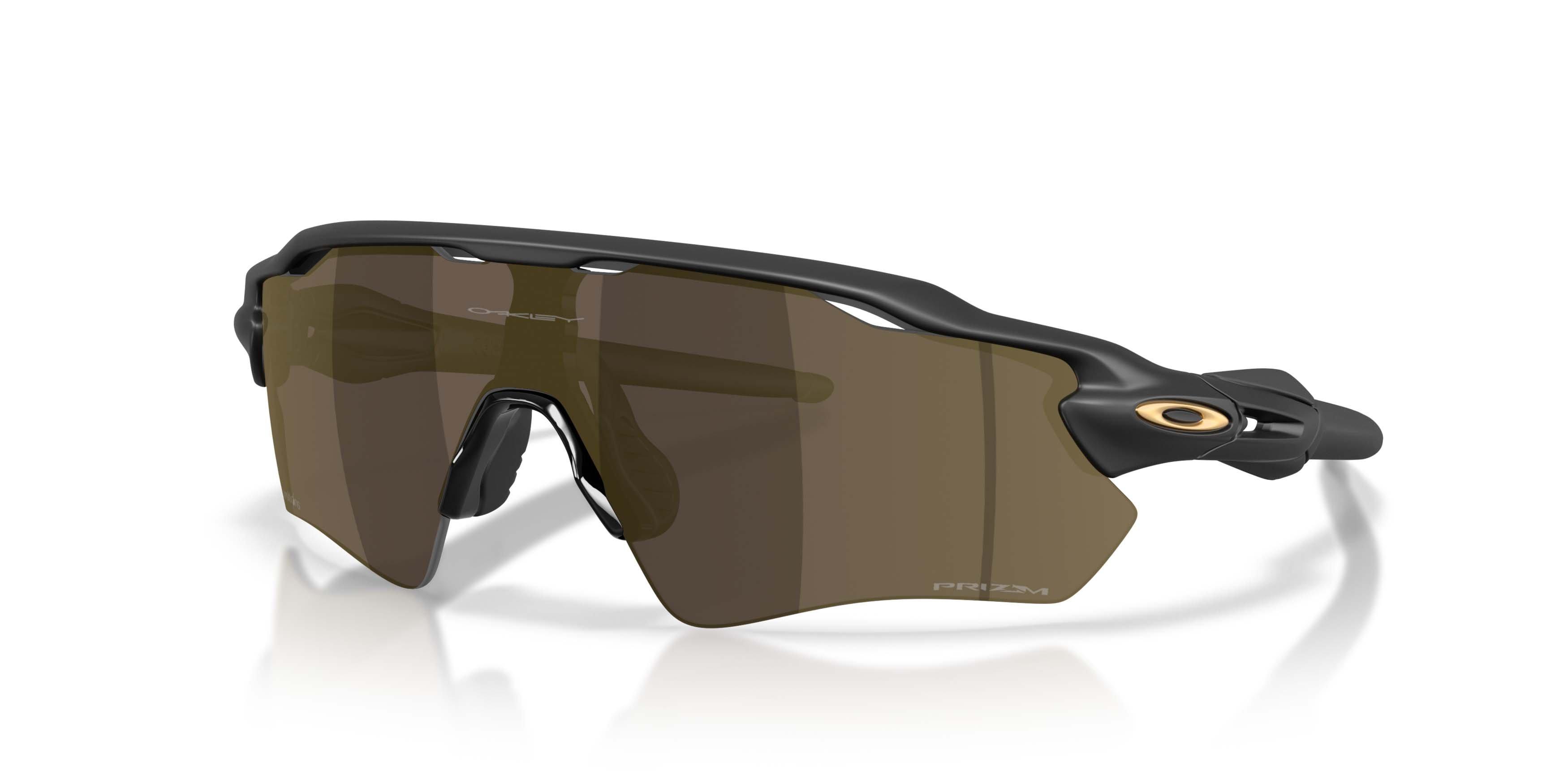 Oakley Radar EV Path Prizm Pyrite Transitions Sunglasses - Matte Black - BLACK