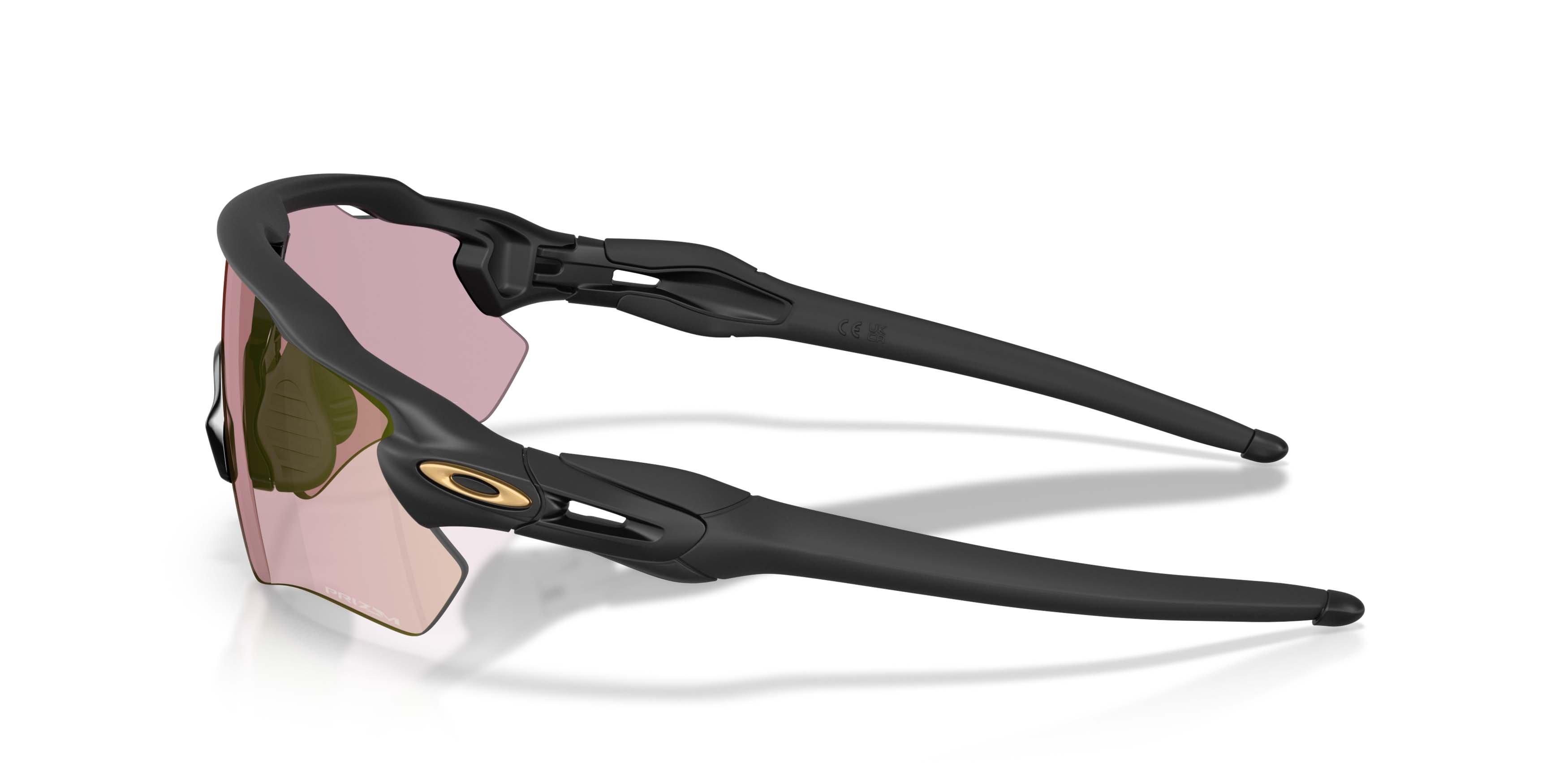 Oakley Radar EV Path Prizm Pyrite Transitions Sunglasses - Matte Black - BLACK