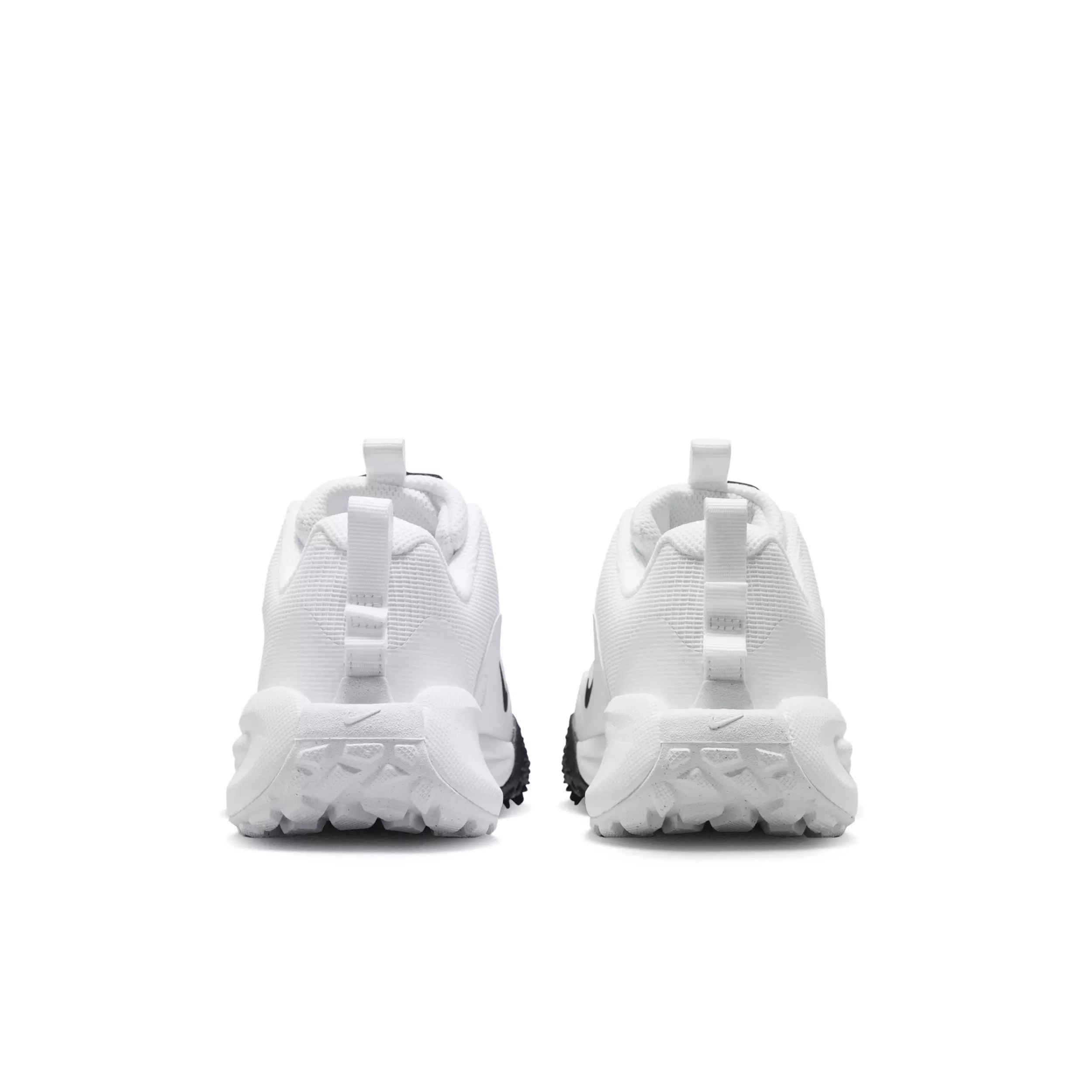 Nike Cross Turf "White/Black" Grade School Boys' Baseball Shoe - WHITE/BLACK