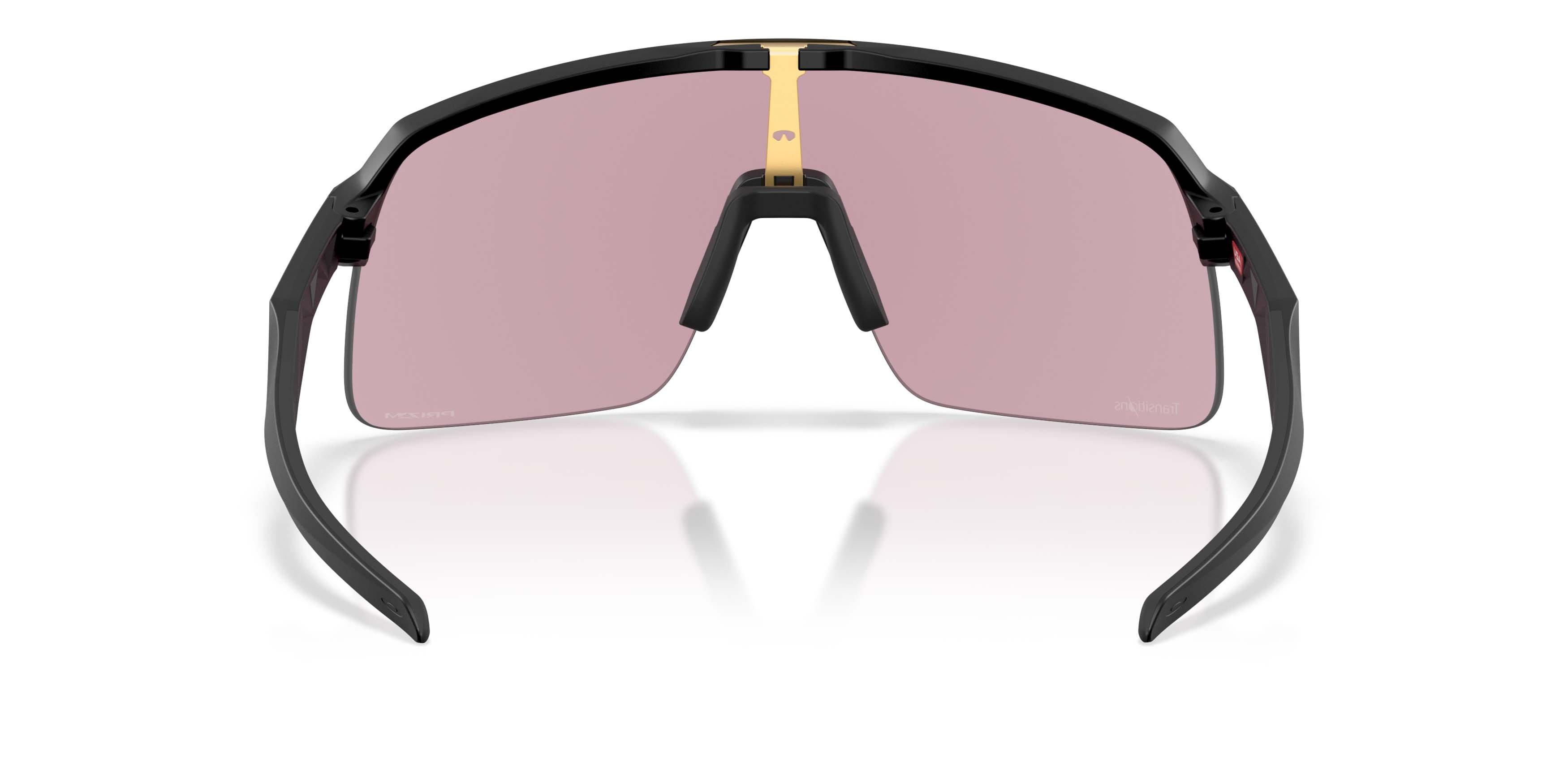 Oakley Sutro Lite Prizm Pyrite Transitions Sunglasses - Matte Black - BLACK
