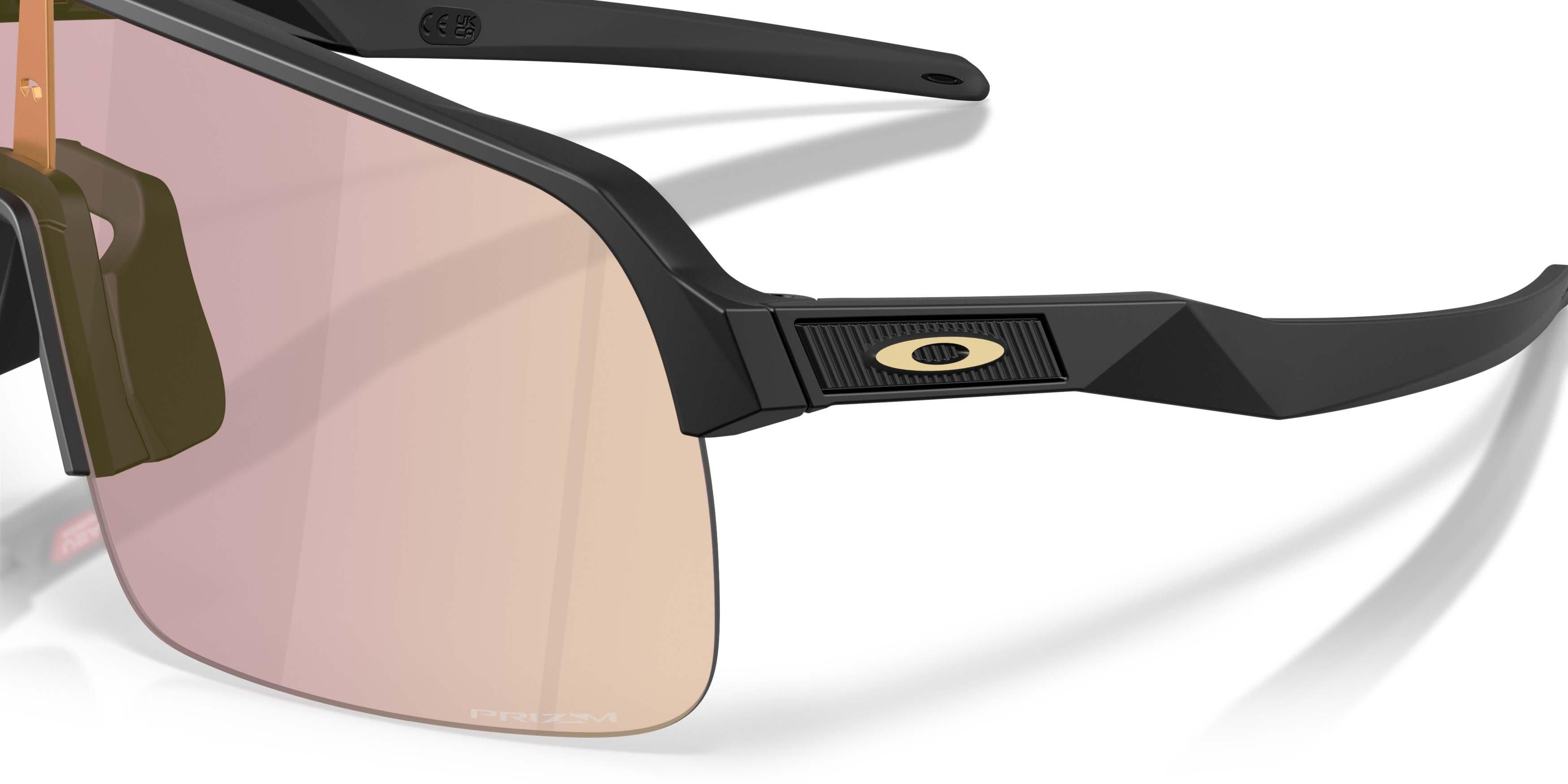 Oakley Sutro Lite Prizm Pyrite Transitions Sunglasses - Matte Black - BLACK