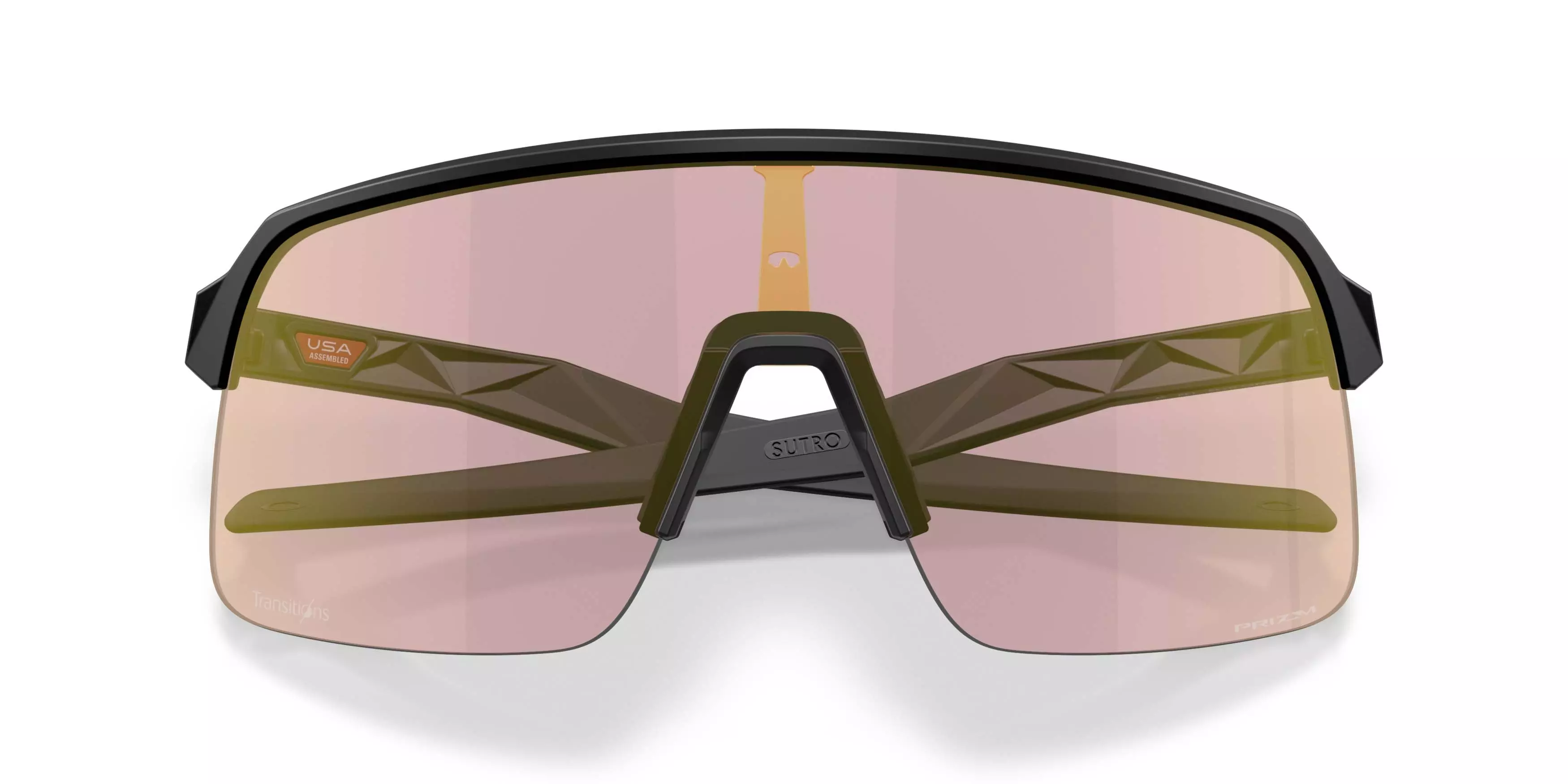 Oakley Sutro Lite Prizm Pyrite Transitions Sunglasses - Matte Black - BLACK