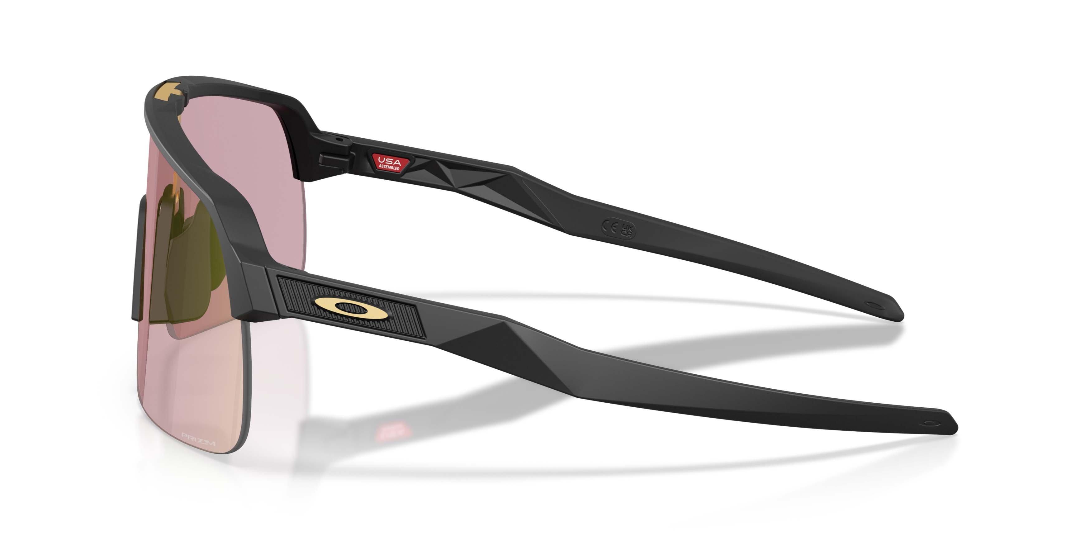 Oakley Sutro Lite Prizm Pyrite Transitions Sunglasses - Matte Black - BLACK