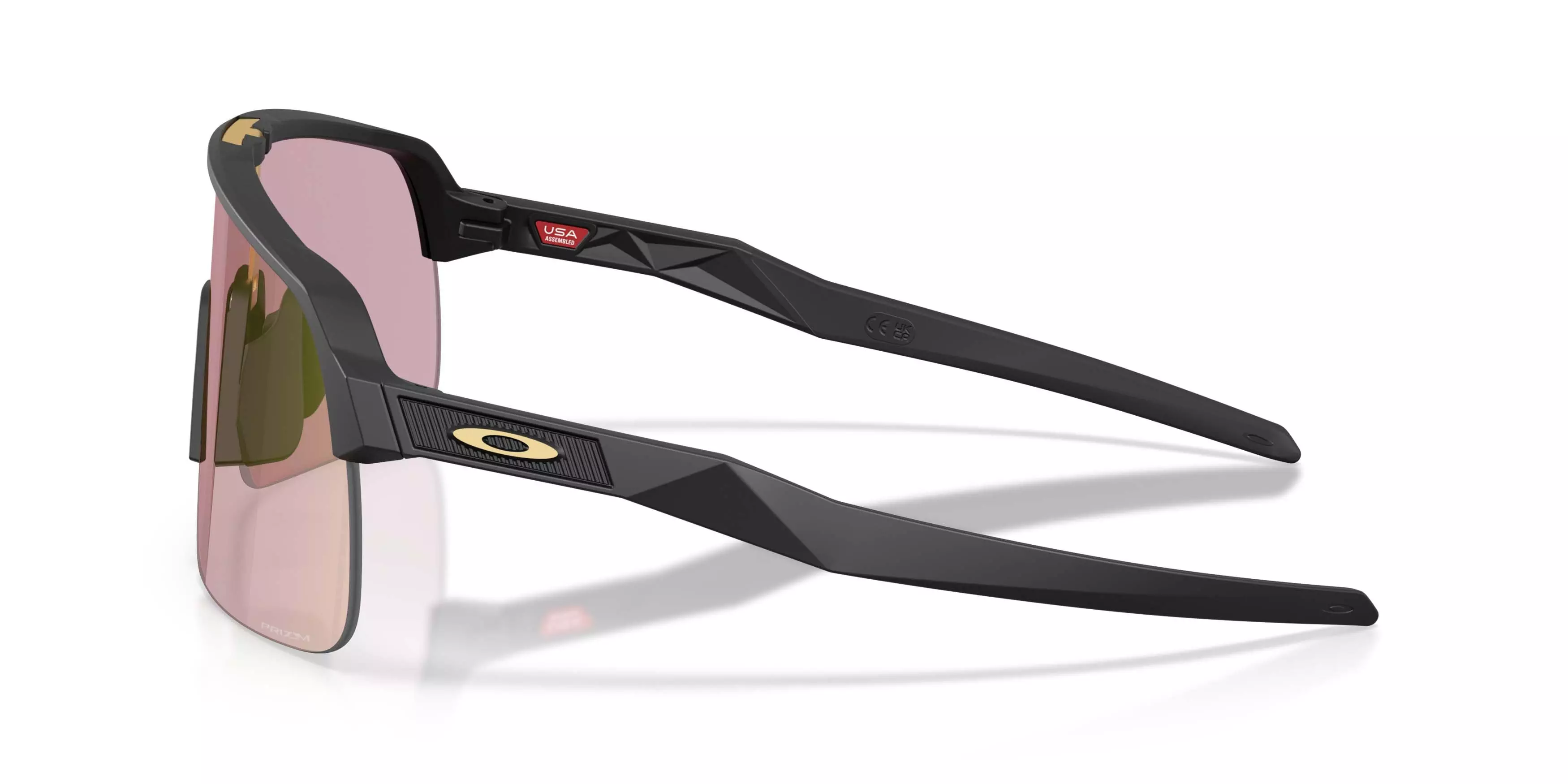 Oakley Sutro Lite Prizm Pyrite Transitions Sunglasses - Matte Black - BLACK