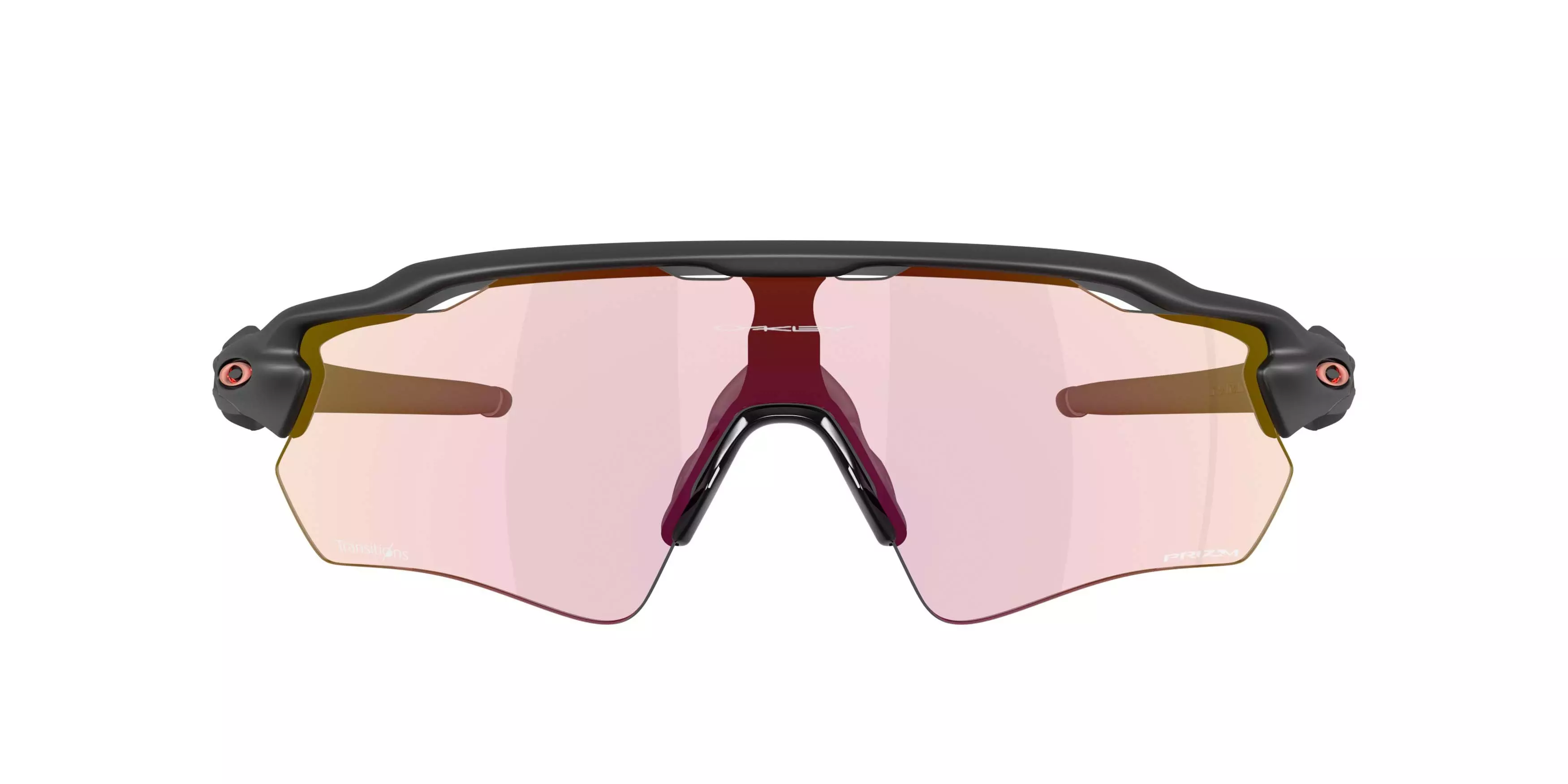 Oakley Radar EV Path Prizm Ember Transitions Sunglasses - Matte Black - BLACK