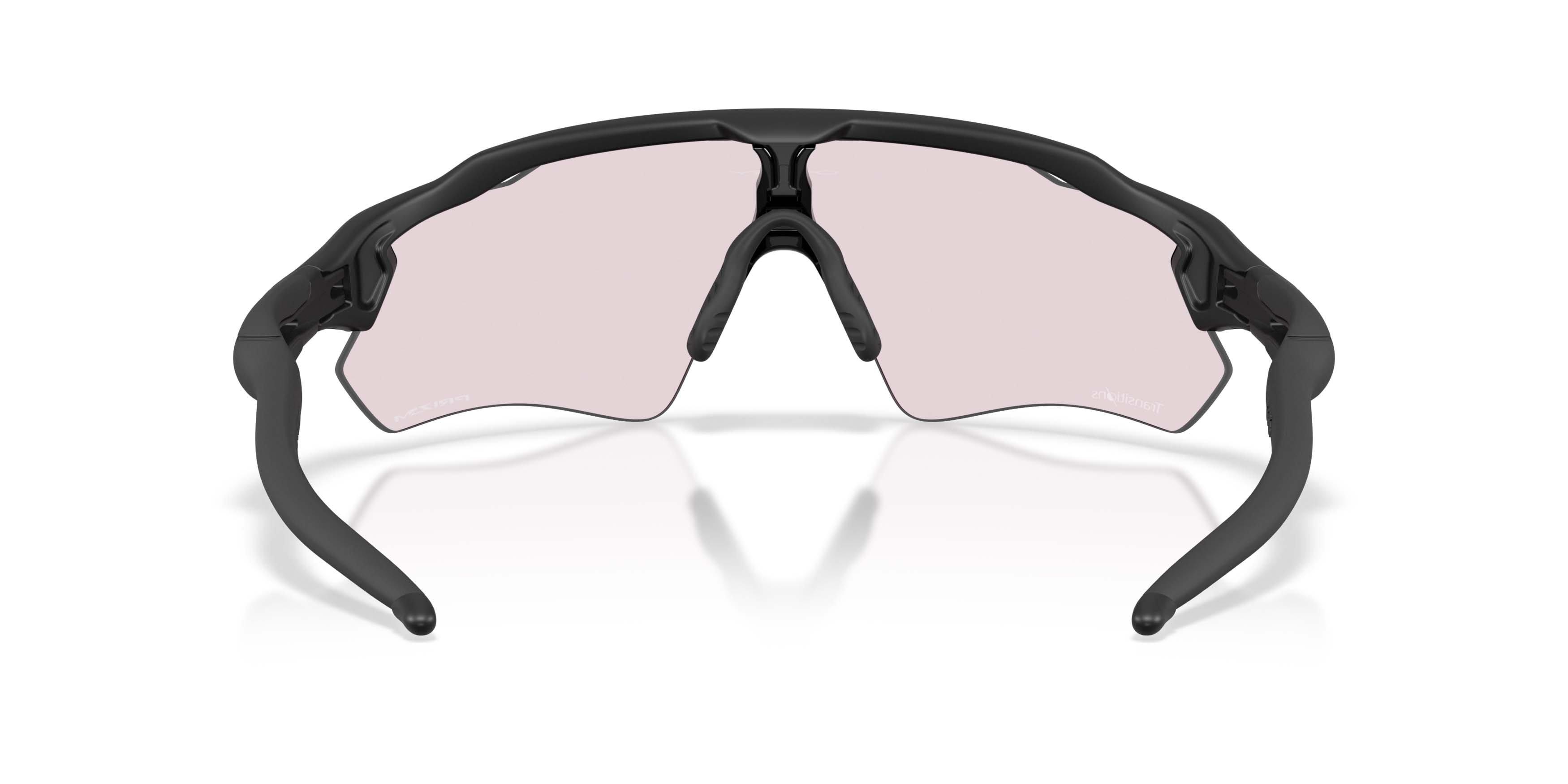 Oakley Radar EV Path Prizm Ember Transitions Sunglasses - Matte Black - BLACK