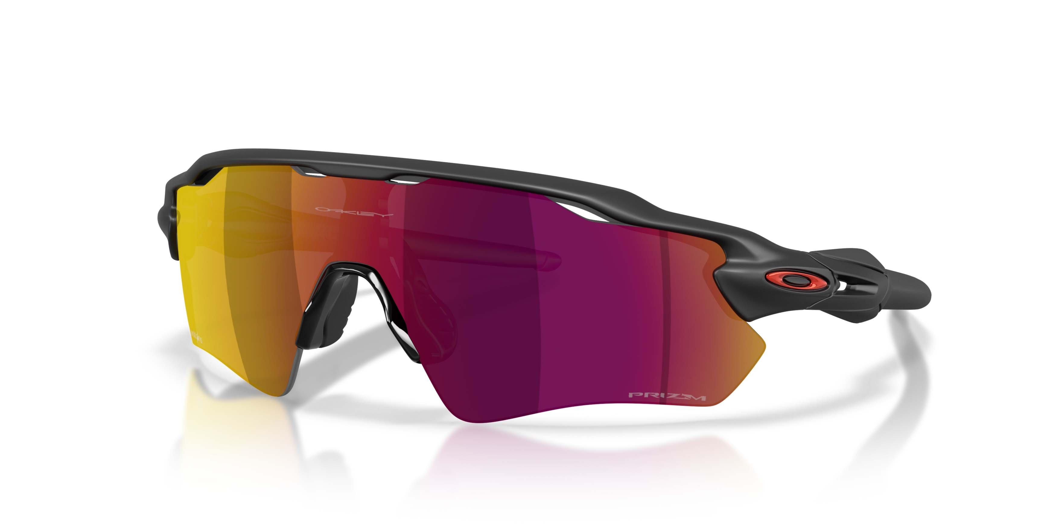Oakley Radar EV Path Prizm Ember Transitions Sunglasses - Matte Black - BLACK