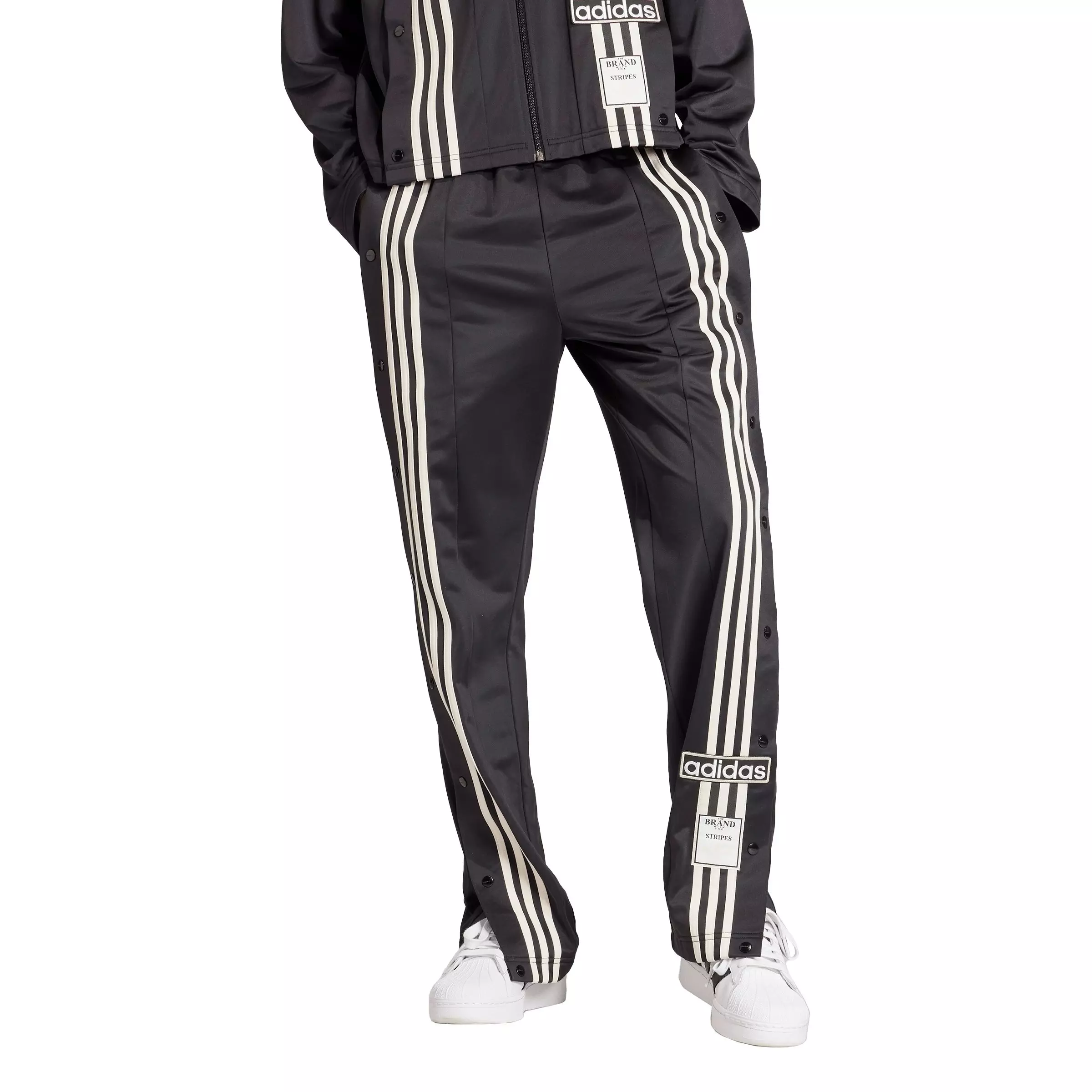 adidas Women's Originals Neutral Court Adibreak Pants - Black - BLACK