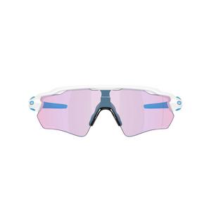 Oakley Radar EV Path Prizm Cobalt Transitions Sunglasses - Matte White - WHITE/BLUE