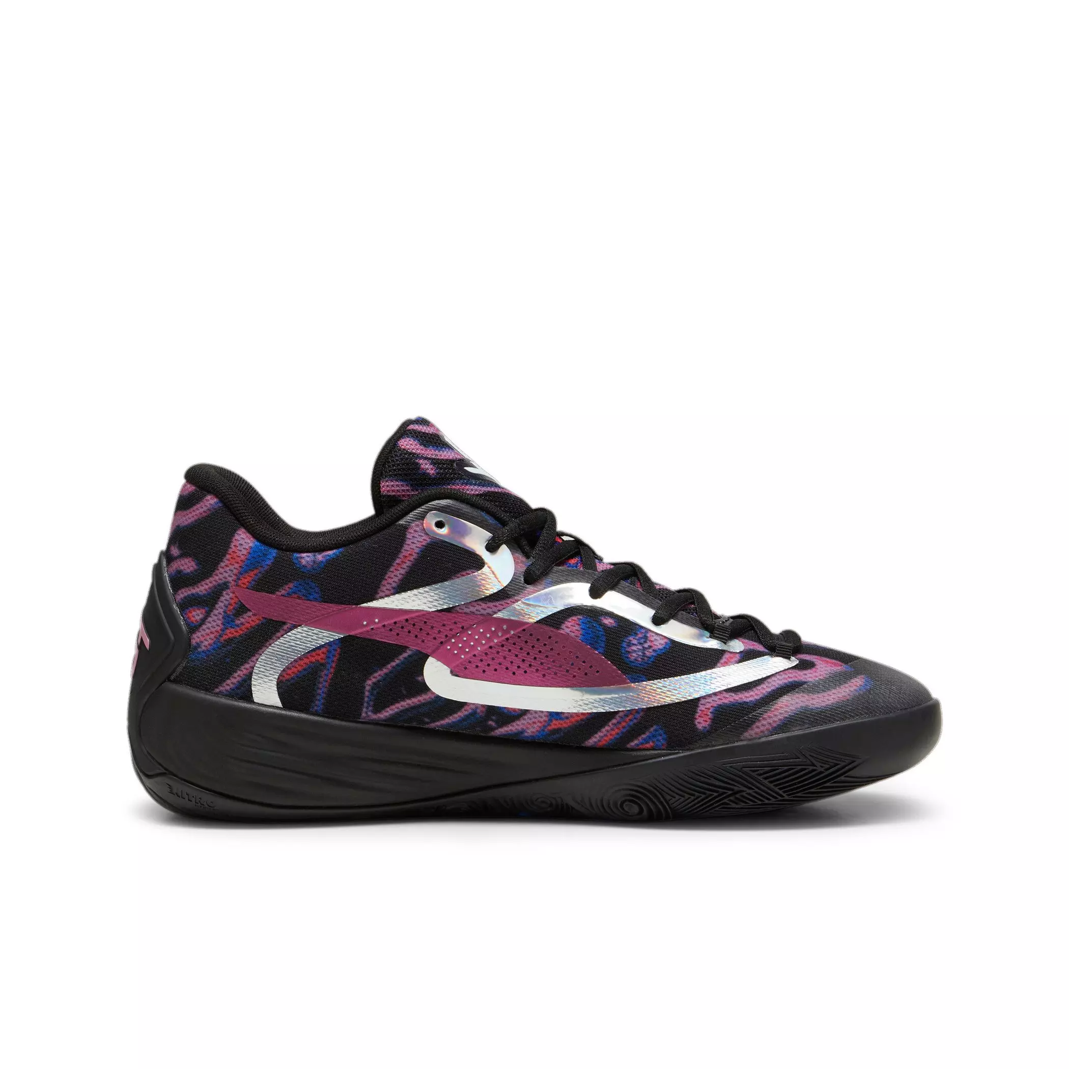 PUMA Stewie 2 Cherry On Top "PUMA Black/Mauved Out/Magenta Gleam" Women's Basketball Shoe - BLACK/MAUVED/MAGENTA