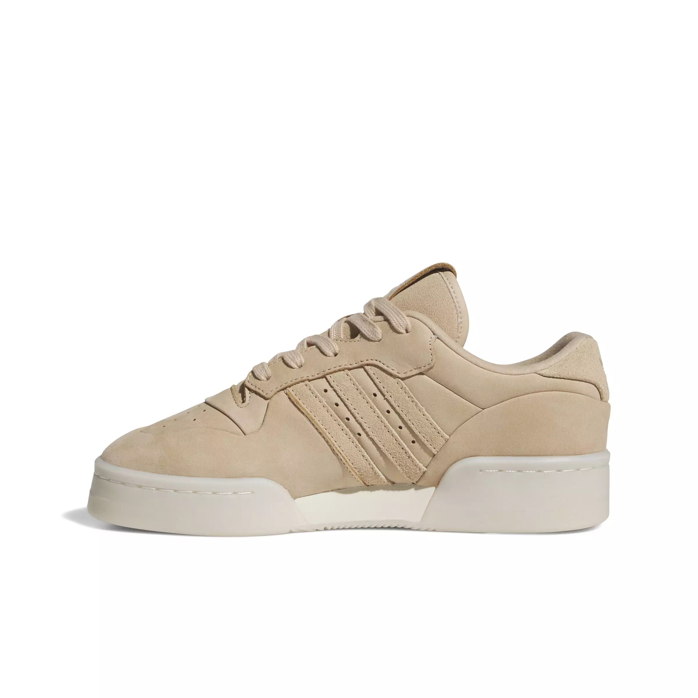 adidas Rivalry Low Lux "Magic Beige/Magic Beige/Cream White" Women's Shoe - BEIGE/BEIGE/CREAM