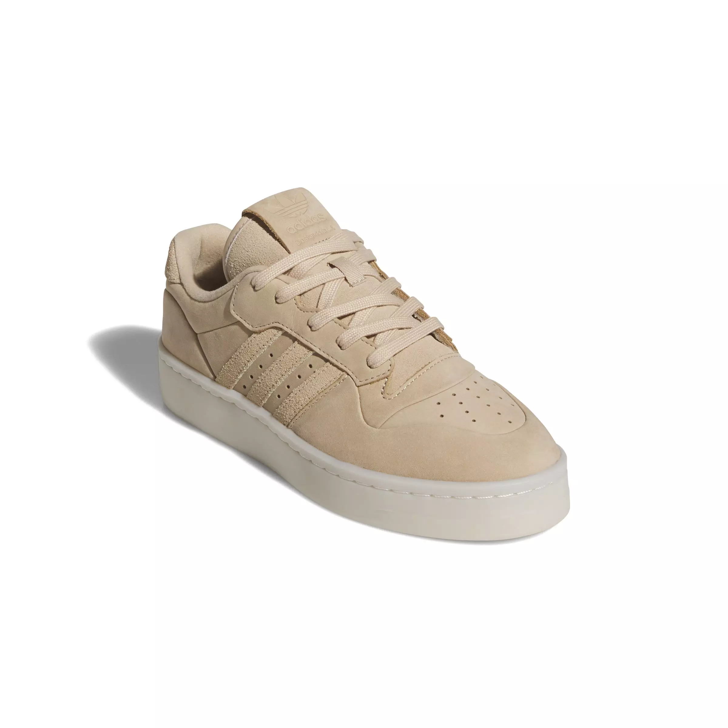 adidas Rivalry Low Lux "Magic Beige/Magic Beige/Cream White" Women's Shoe - BEIGE/BEIGE/CREAM