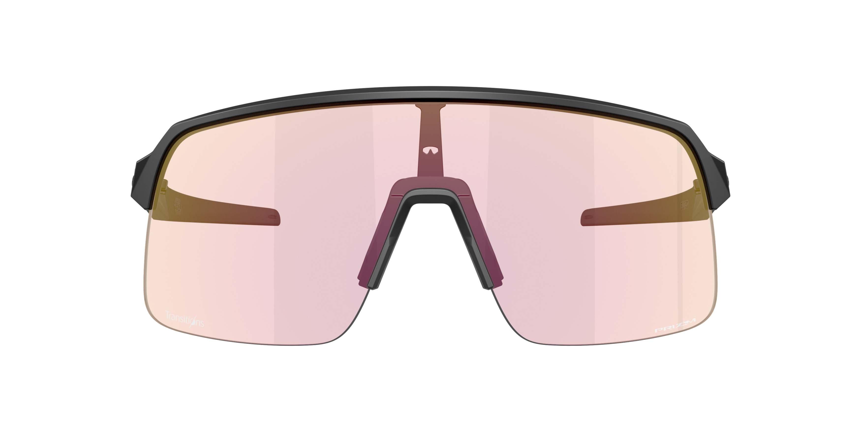 Oakley Sutro Lite Prizm Ember Transitions Sunglasses - Matte Black - BLACK