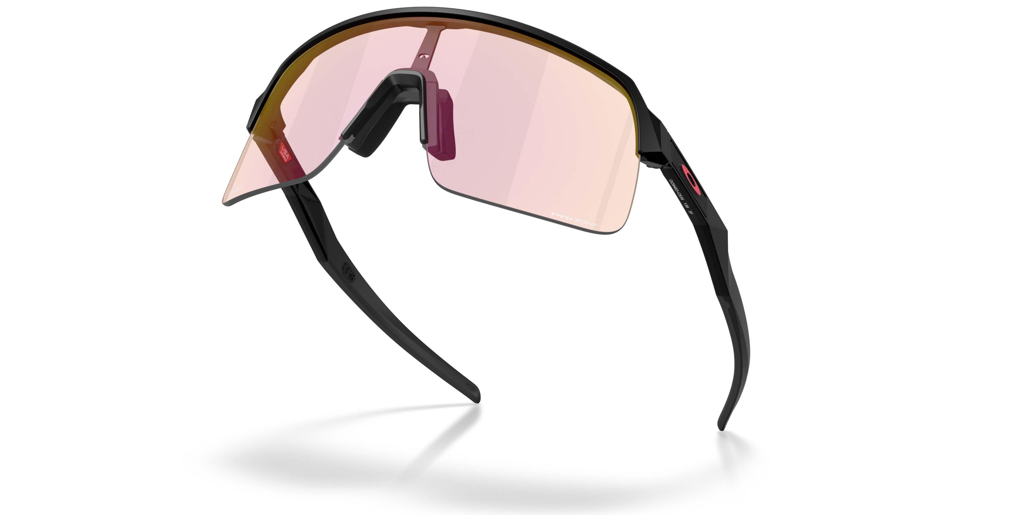 Oakley Sutro Lite Prizm Ember Transitions Sunglasses - Matte Black - BLACK