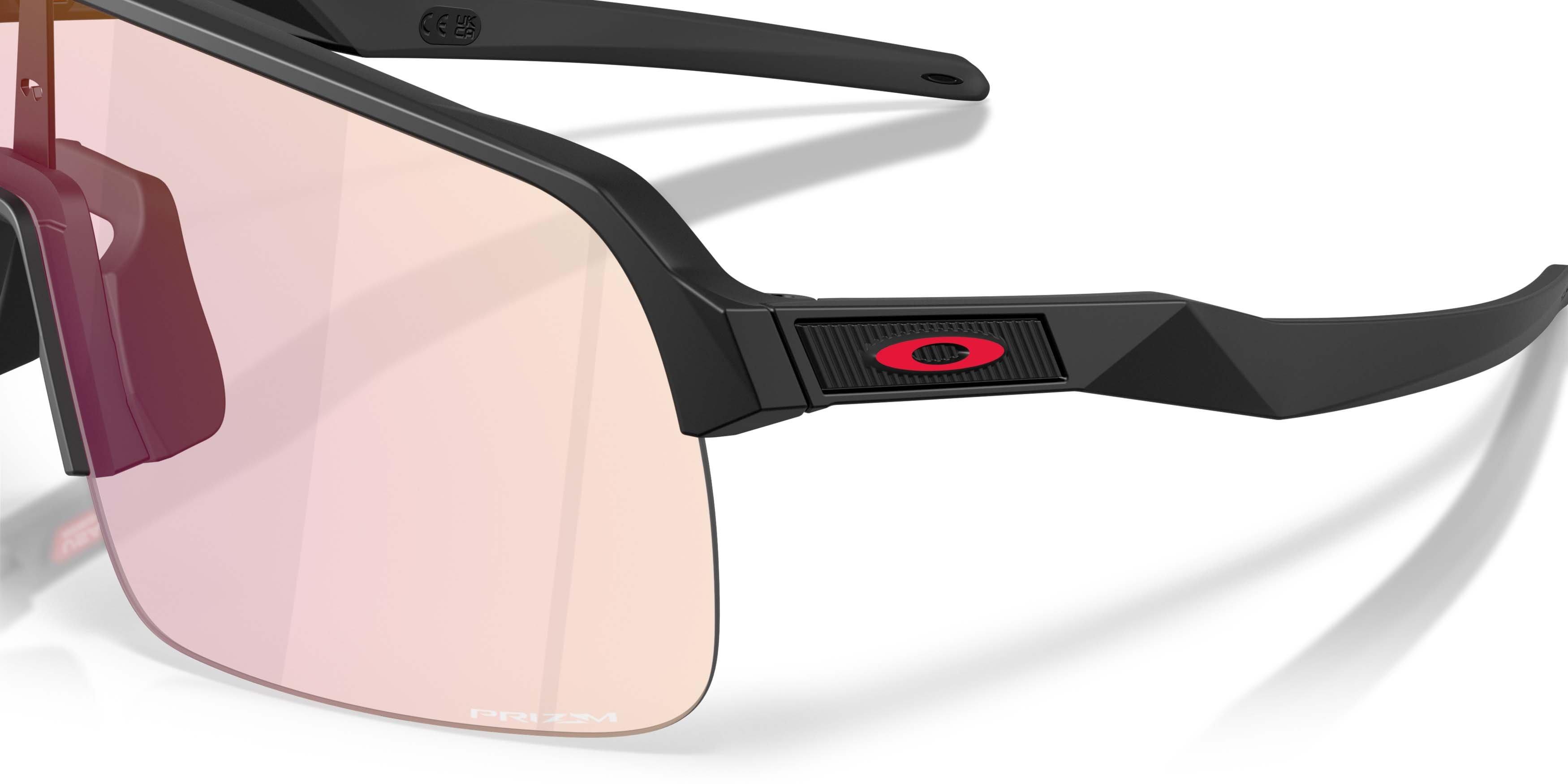 Oakley Sutro Lite Prizm Ember Transitions Sunglasses - Matte Black - BLACK
