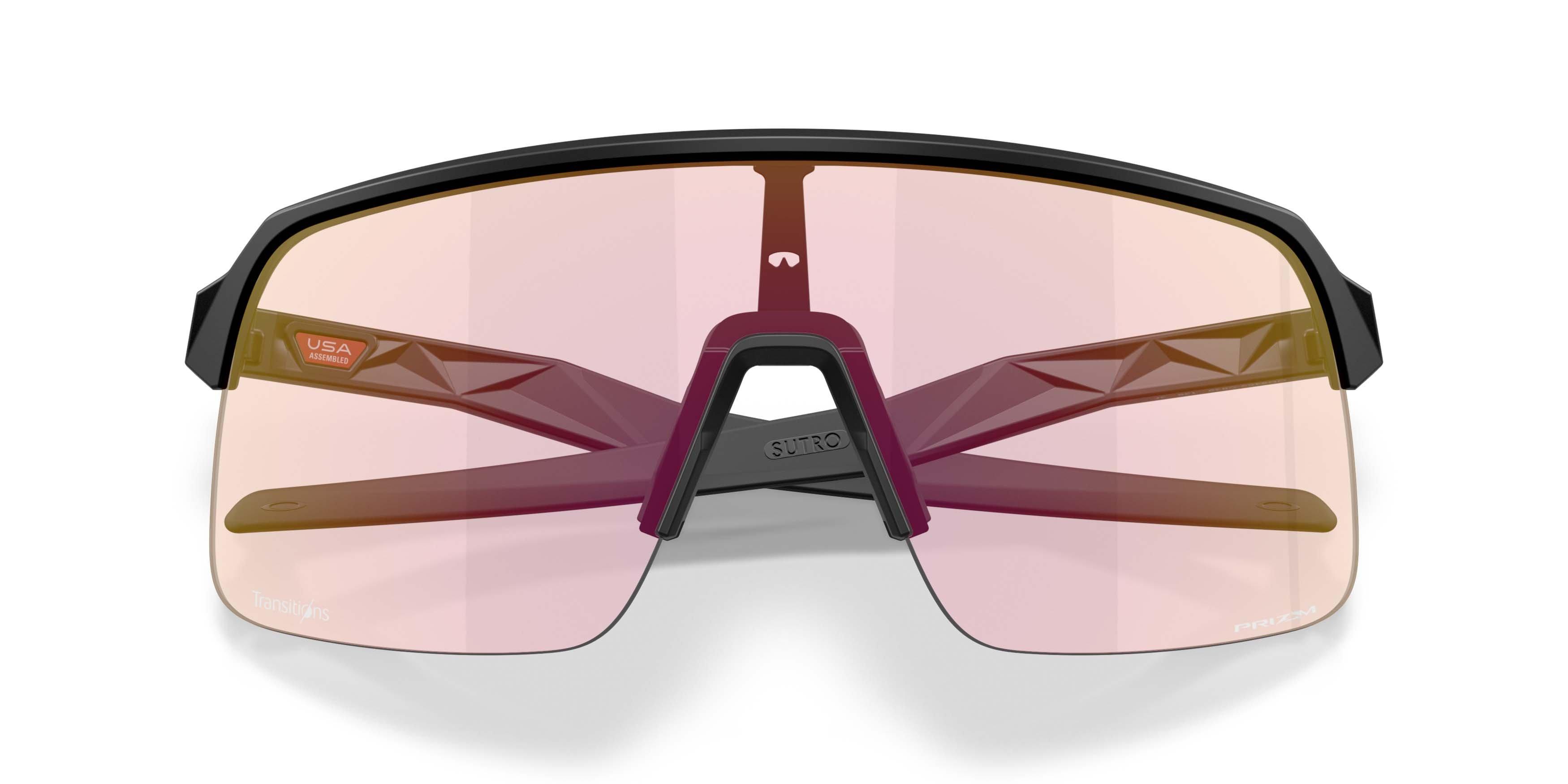 Oakley Sutro Lite Prizm Ember Transitions Sunglasses - Matte Black - BLACK