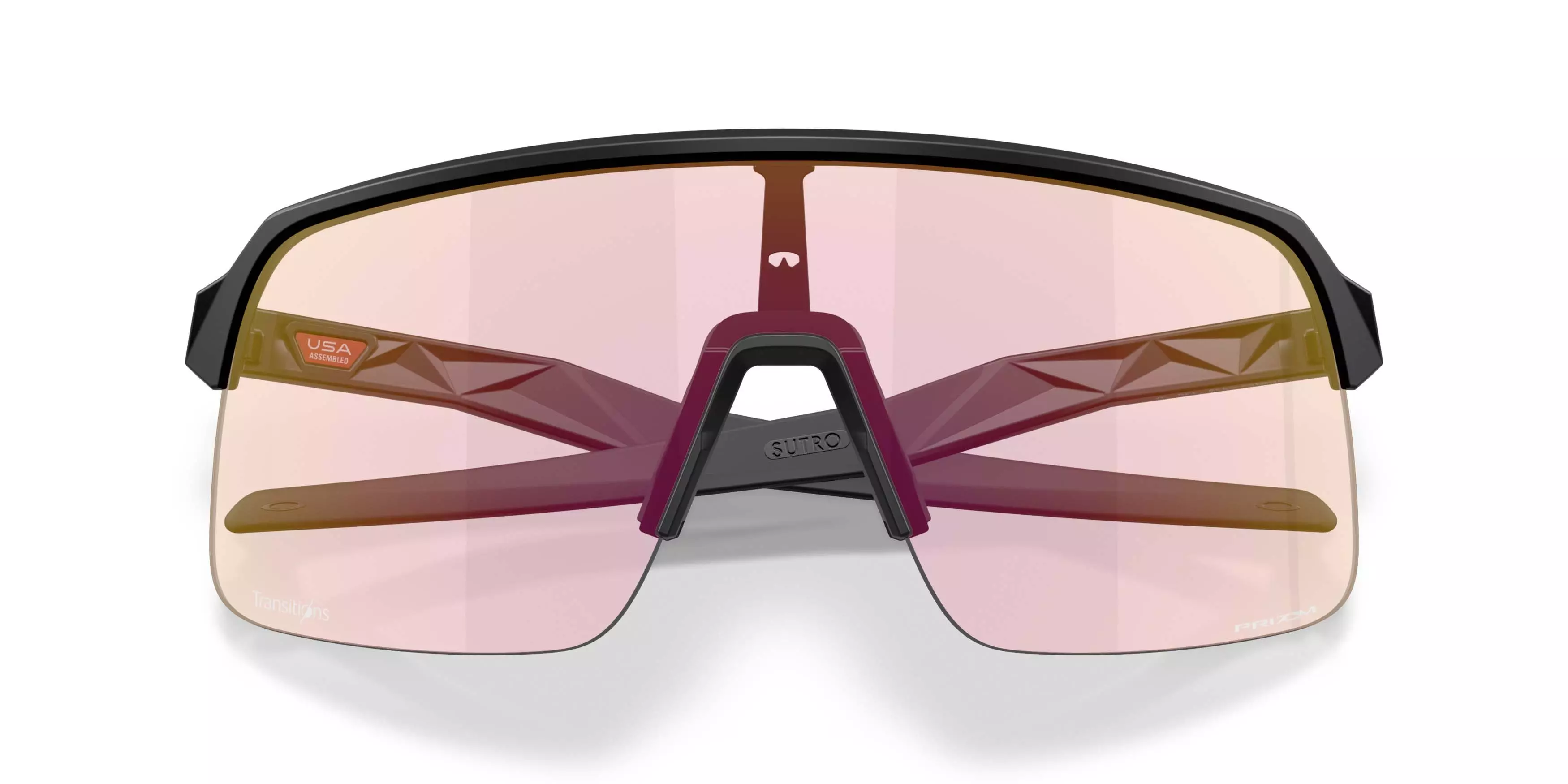 Oakley Sutro Lite Prizm Ember Transitions Sunglasses - Matte Black - BLACK