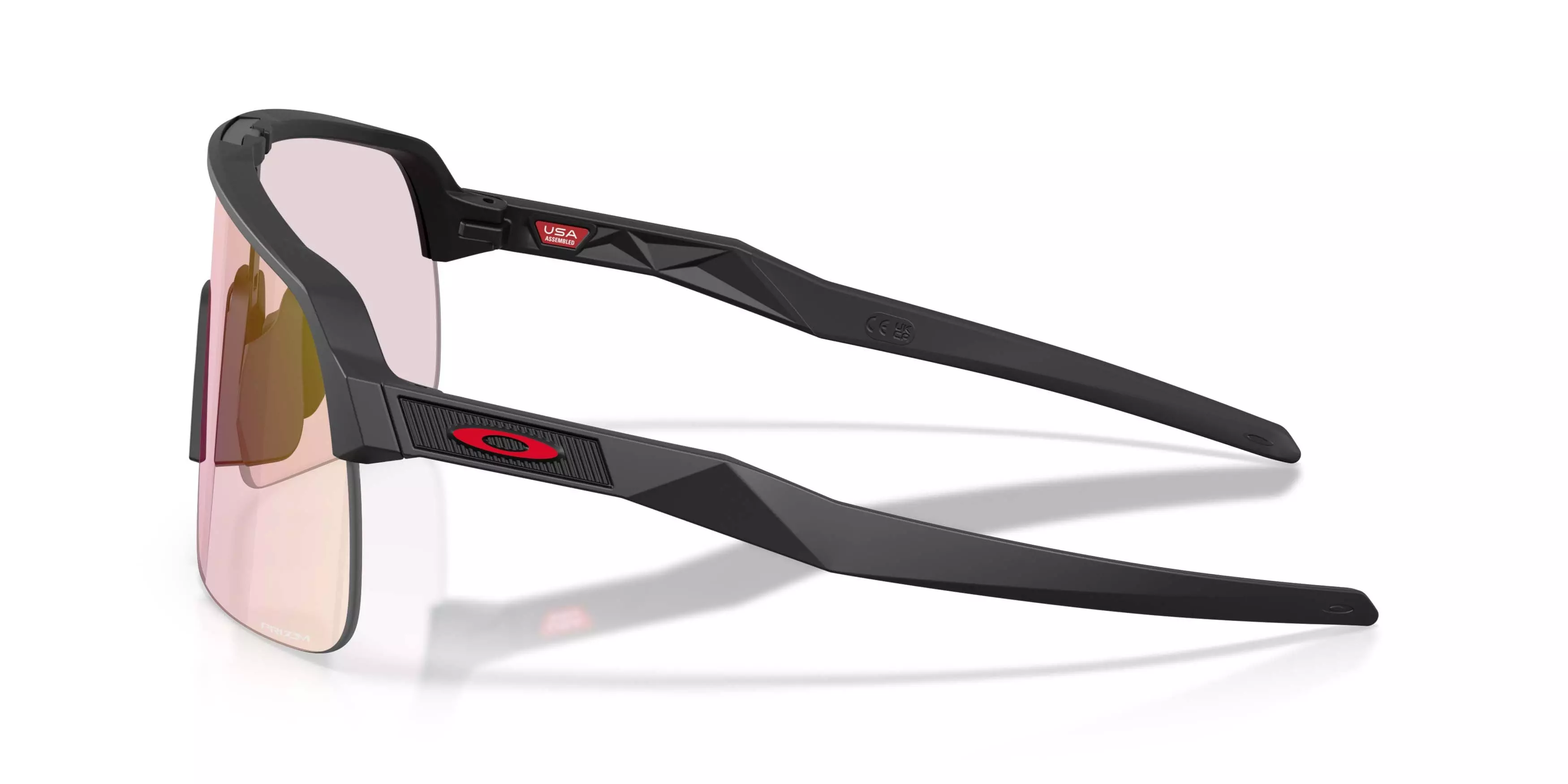 Oakley Sutro Lite Prizm Ember Transitions Sunglasses - Matte Black - BLACK