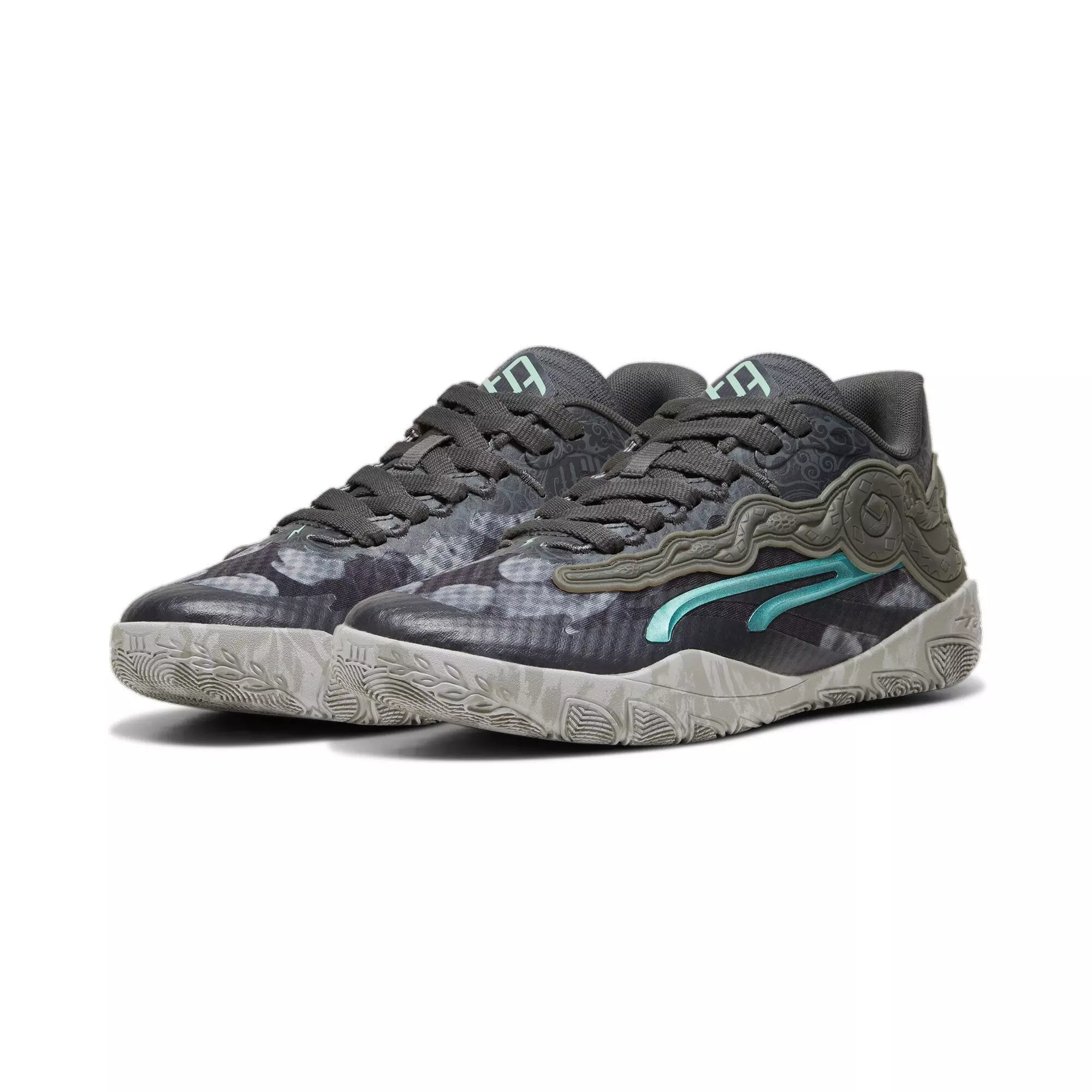PUMA Stewie 3 "Shadow Grey/Smokey Grey" Women's Basketball Shoe - GREY/GREY