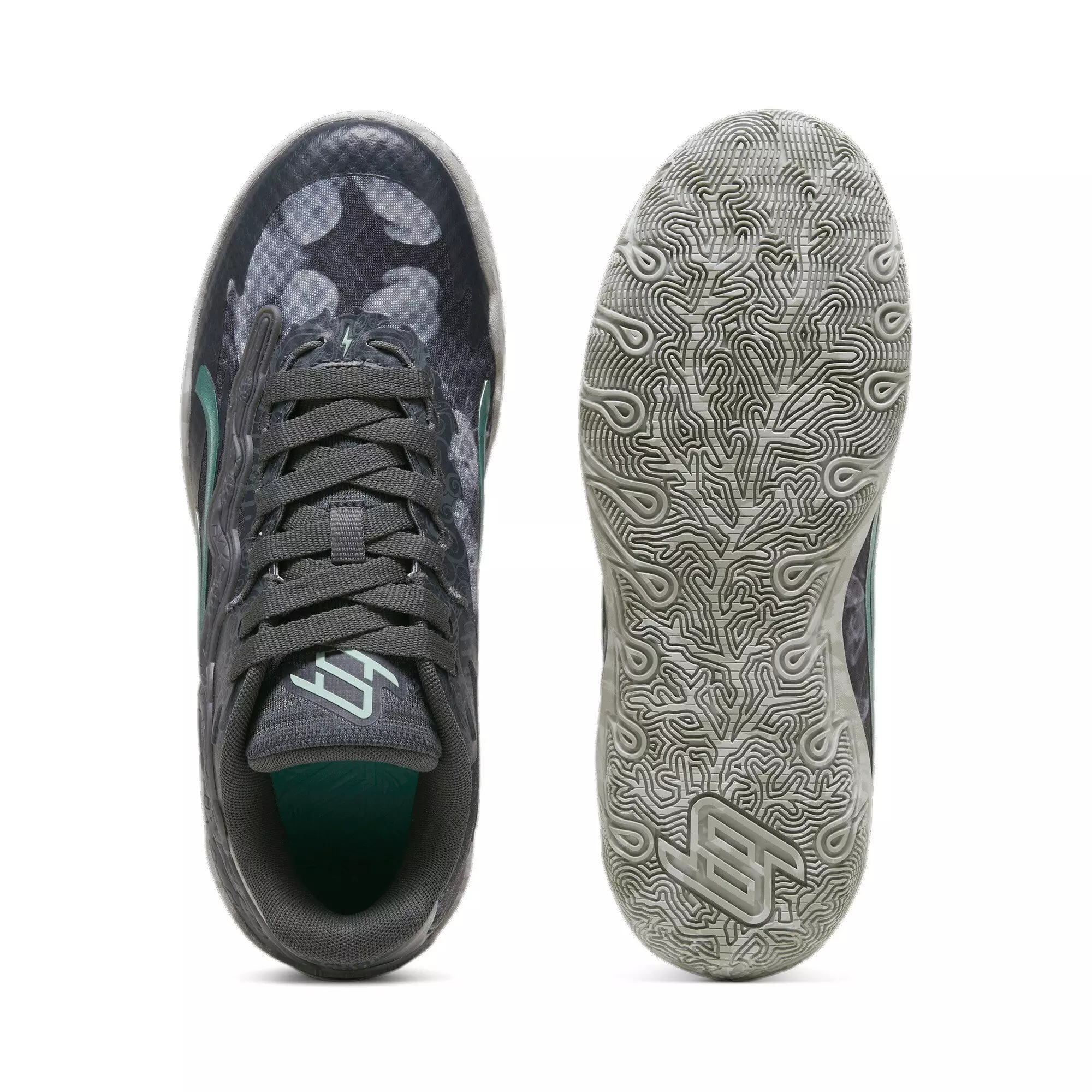 PUMA Stewie 3 "Shadow Grey/Smokey Grey" Women's Basketball Shoe - GREY/GREY